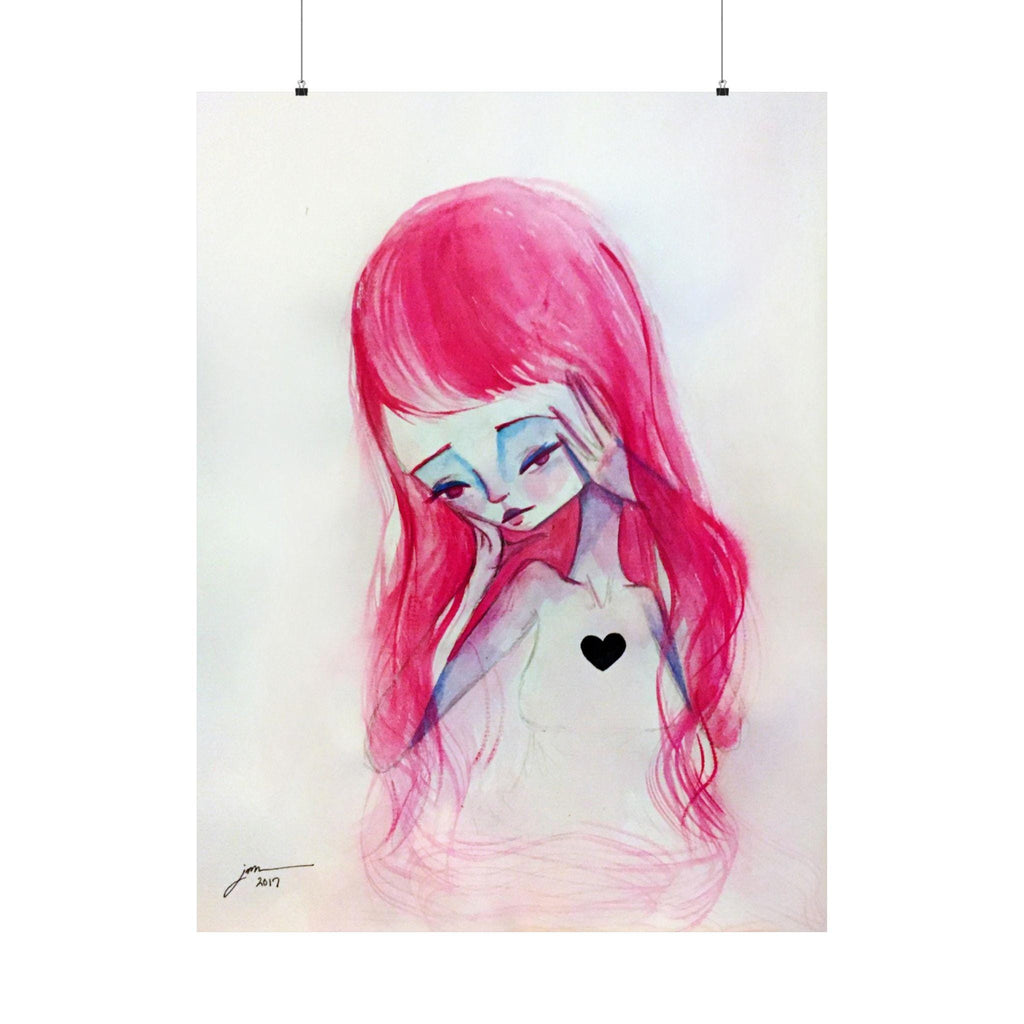 Girl- Matte Vertical Posters · Poster Print