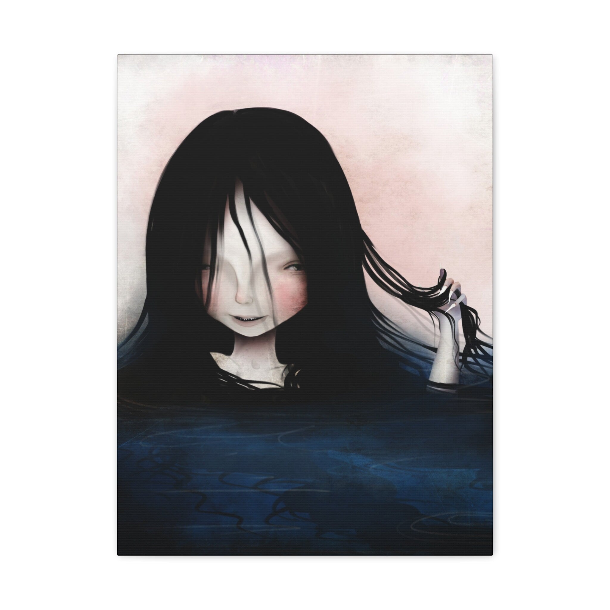 Swim · Canvas Print