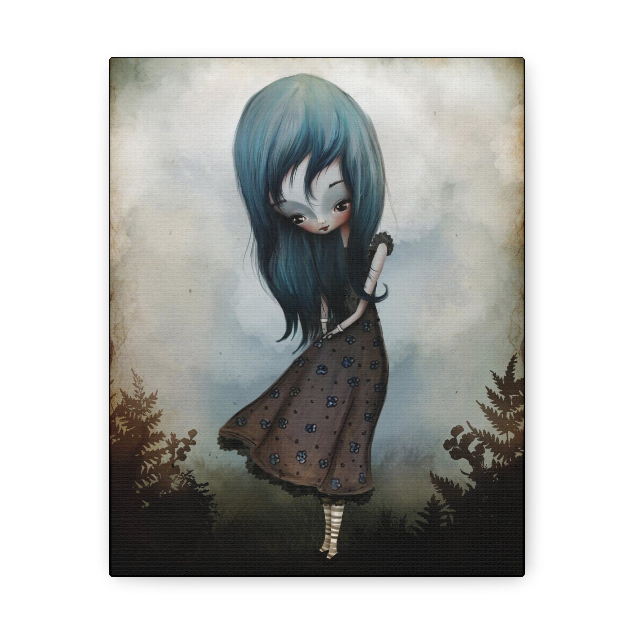 Baby Blue · Canvas Print