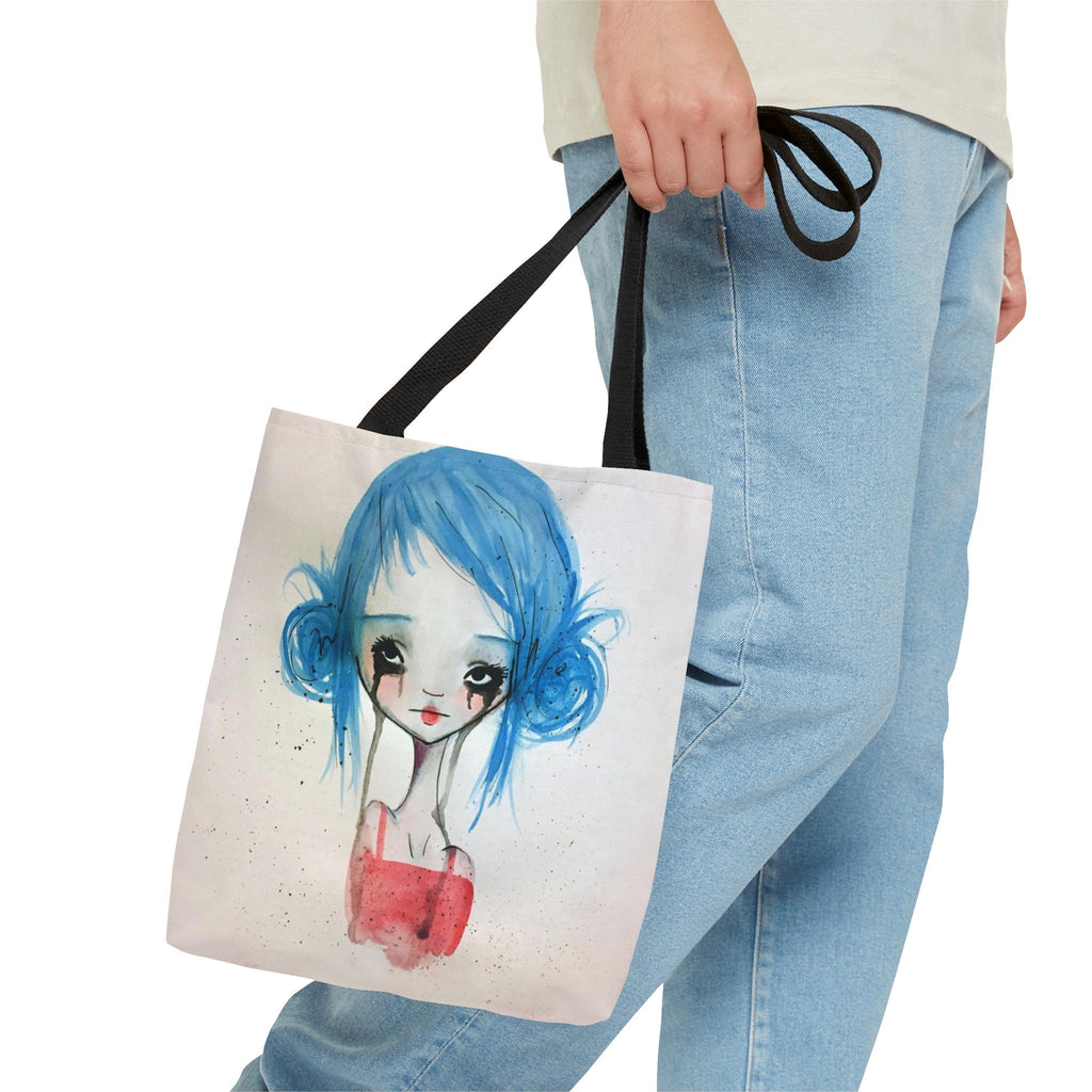 Blue Girl · Tote Bag