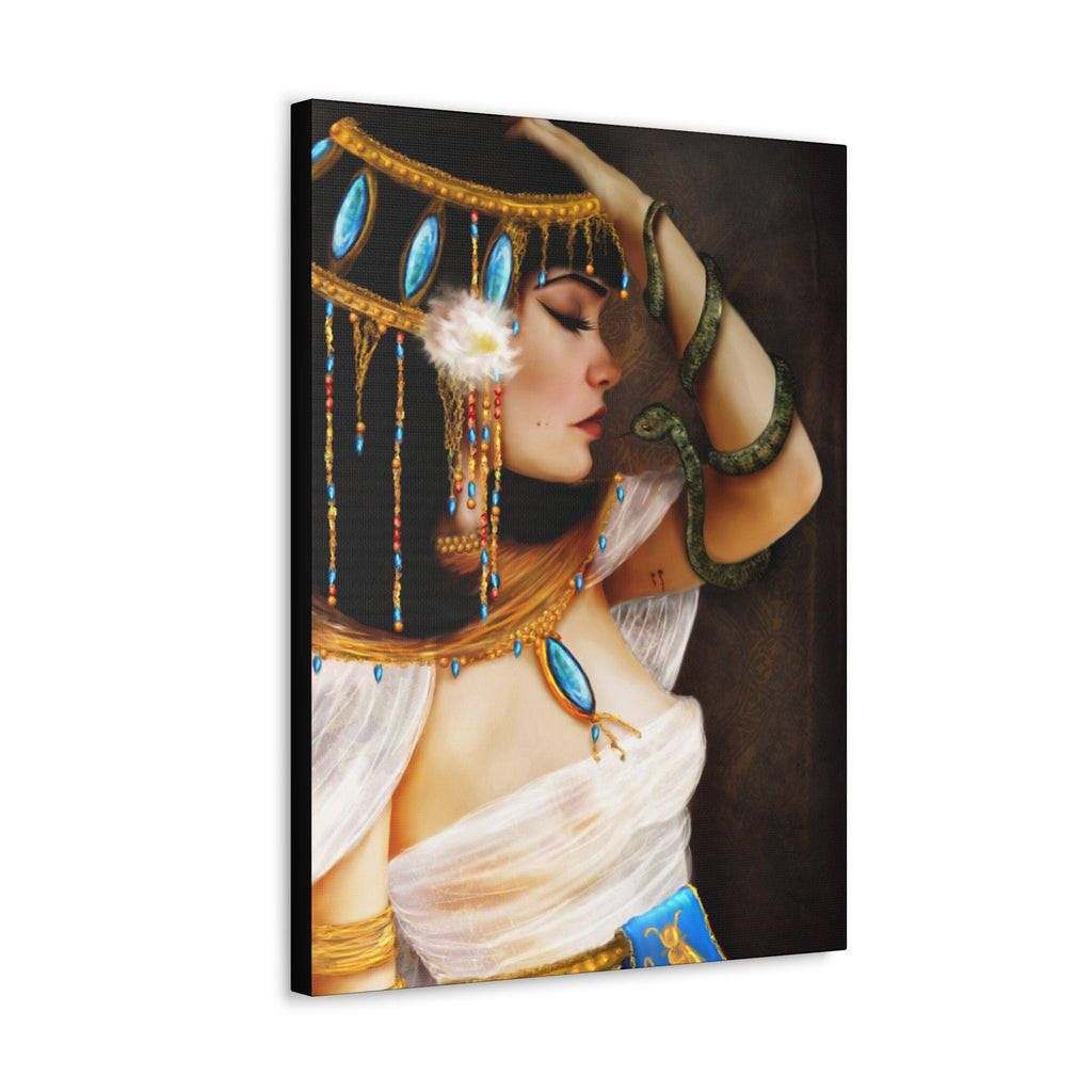 Cleopatra and the Serpent · Canvas Print