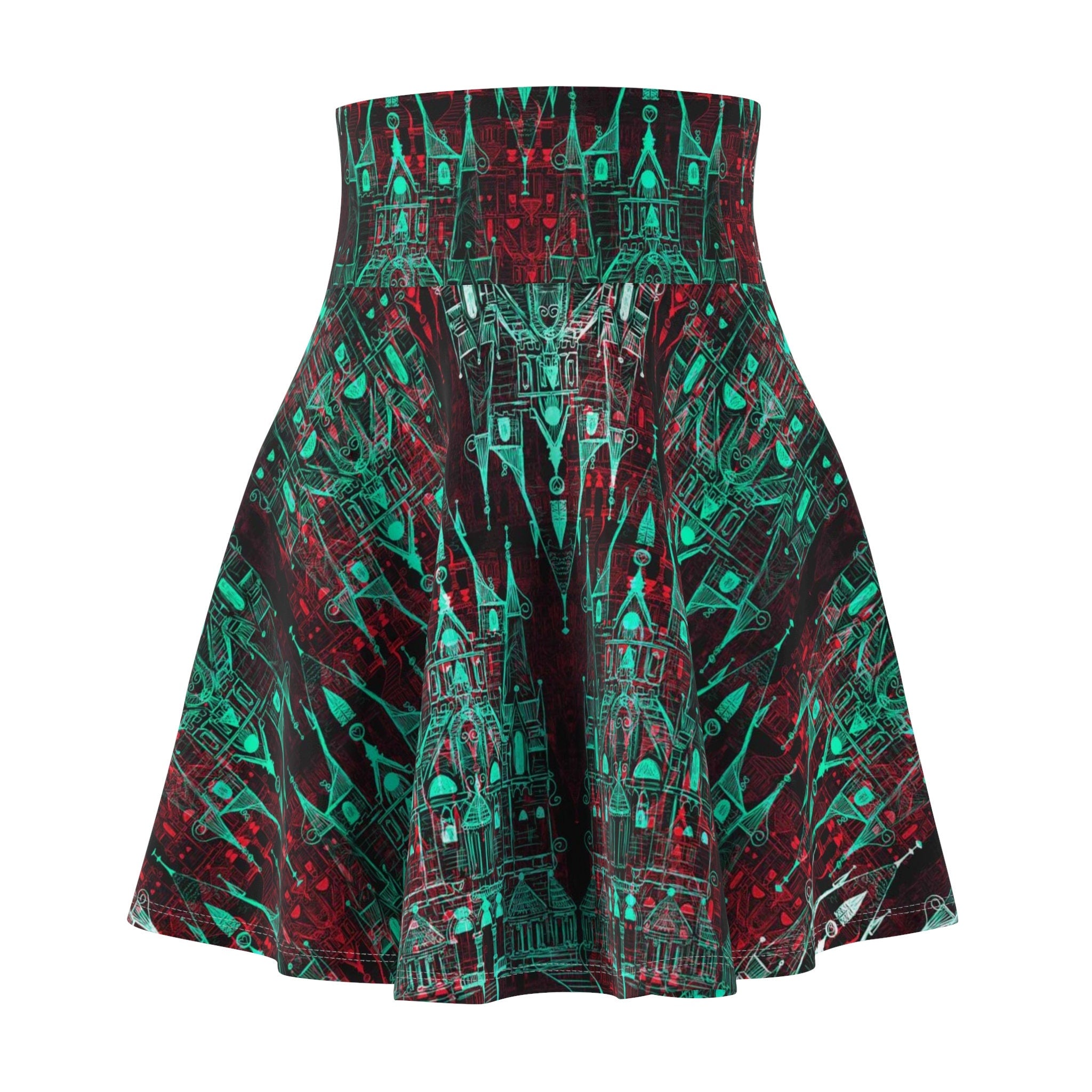 Cinderella Castle Women's Skater Skirt · Apparel
