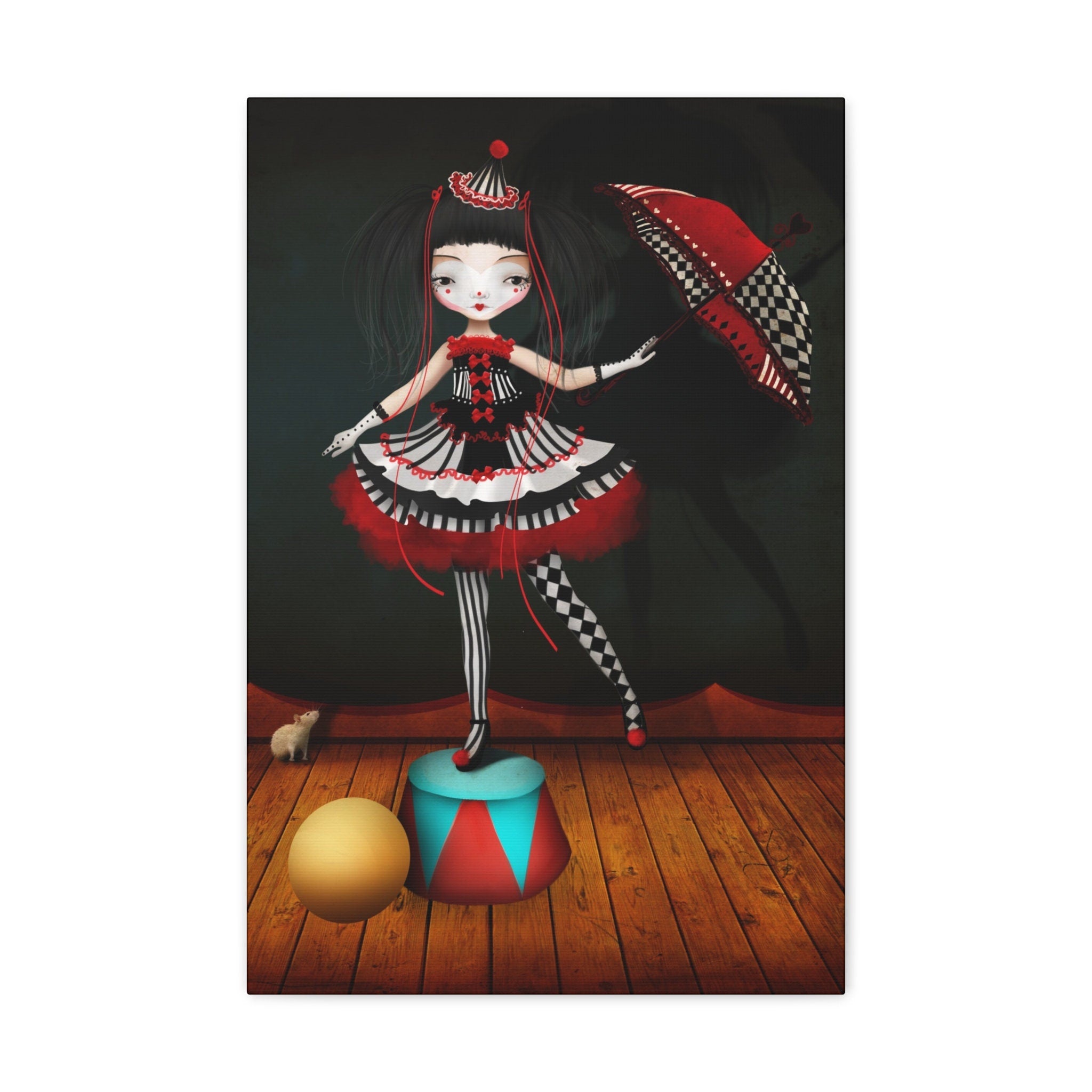 Petit Clown · Canvas Print