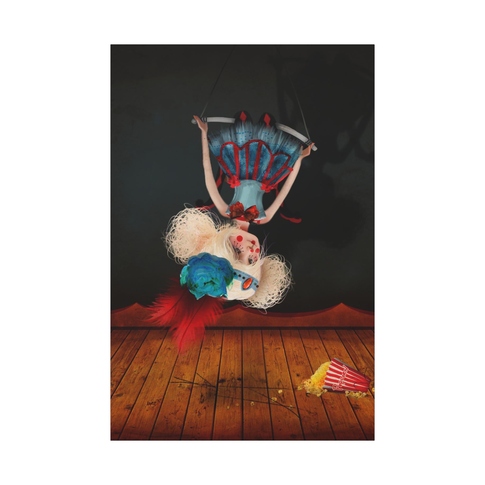 a l'envers · Canvas Print