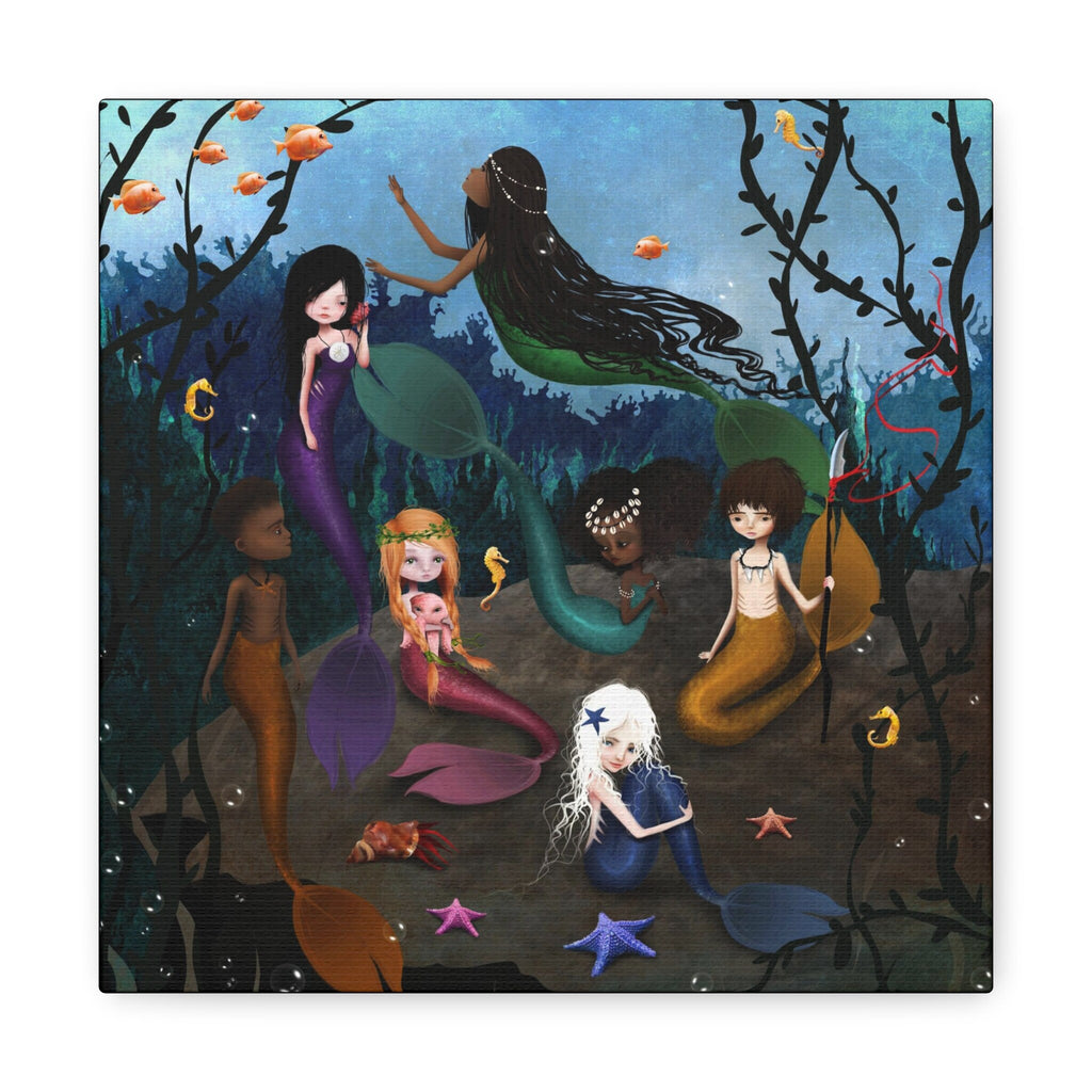 Mermaids · Canvas Print