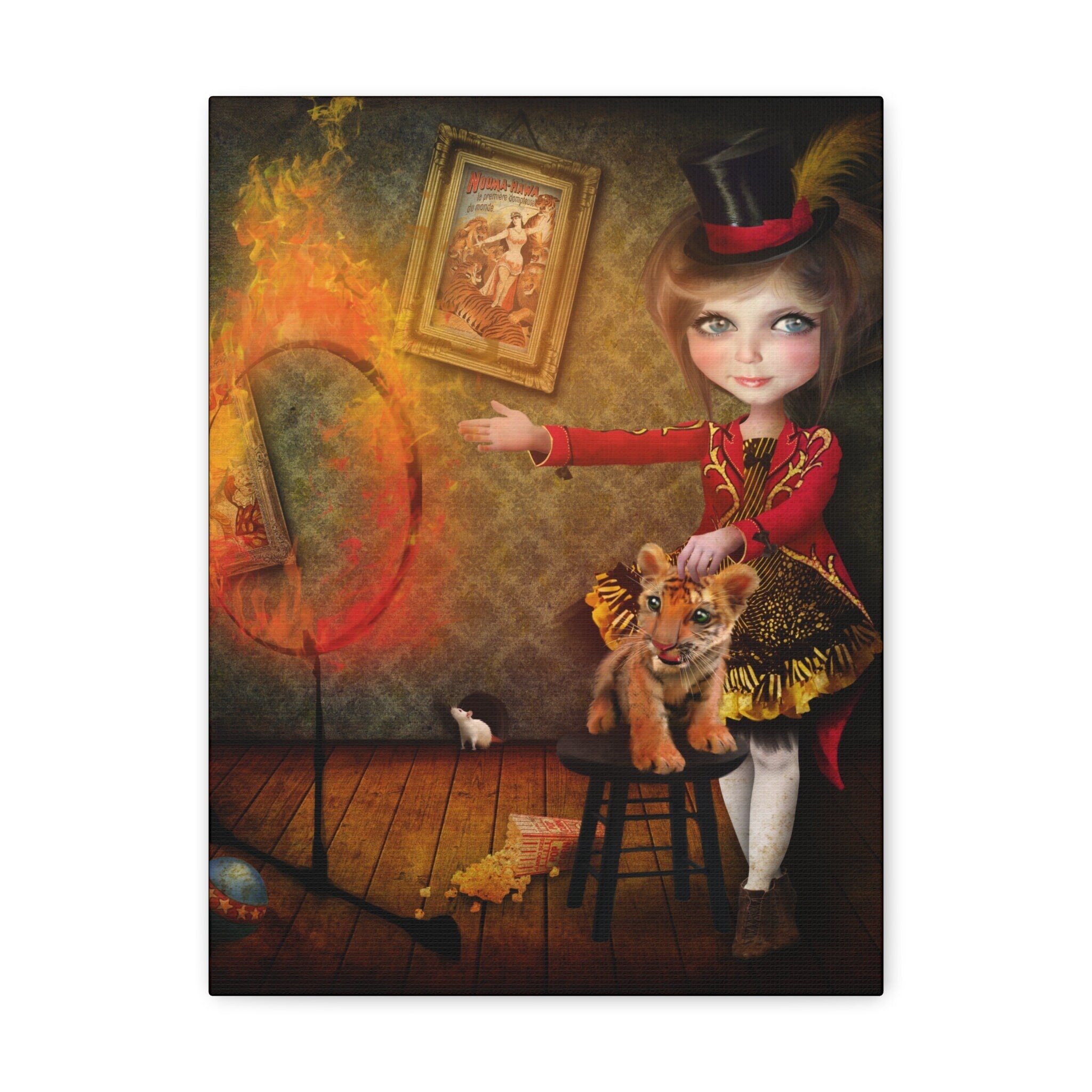 Ring of Fire · Canvas Print