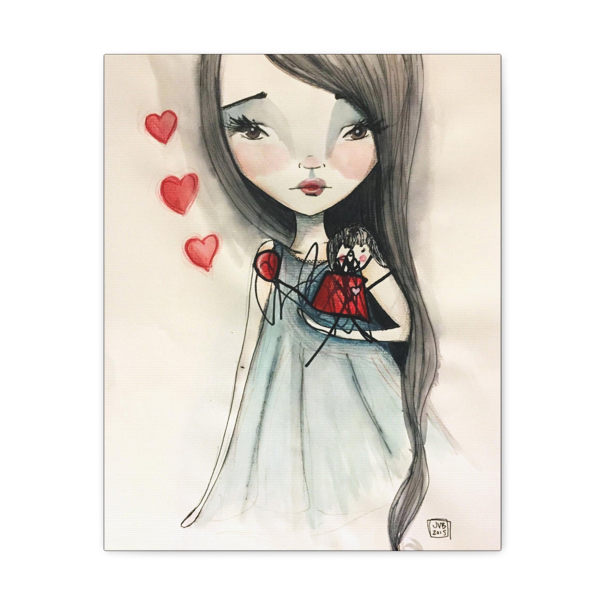 In My Heart · Canvas Print