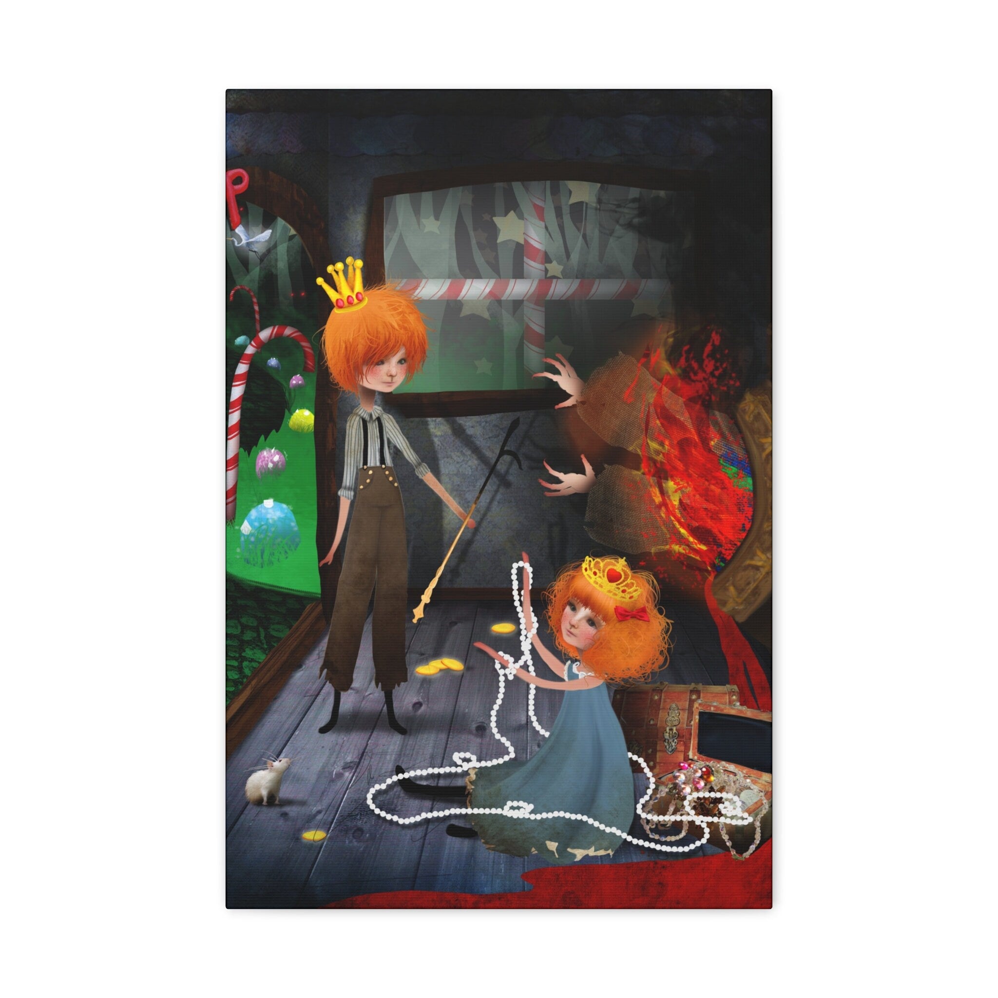 Hansel and Gretel · Canvas Print