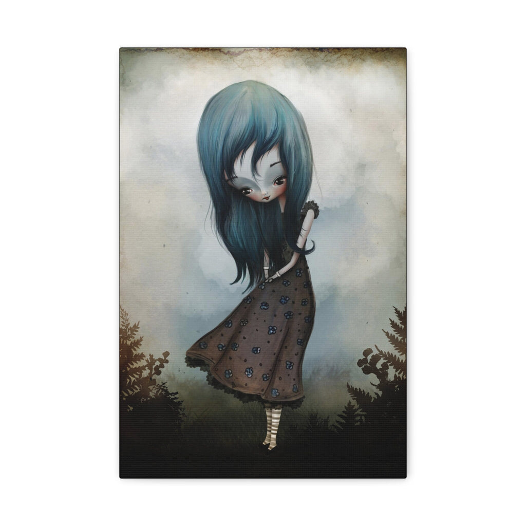 Baby Blue · Canvas Print