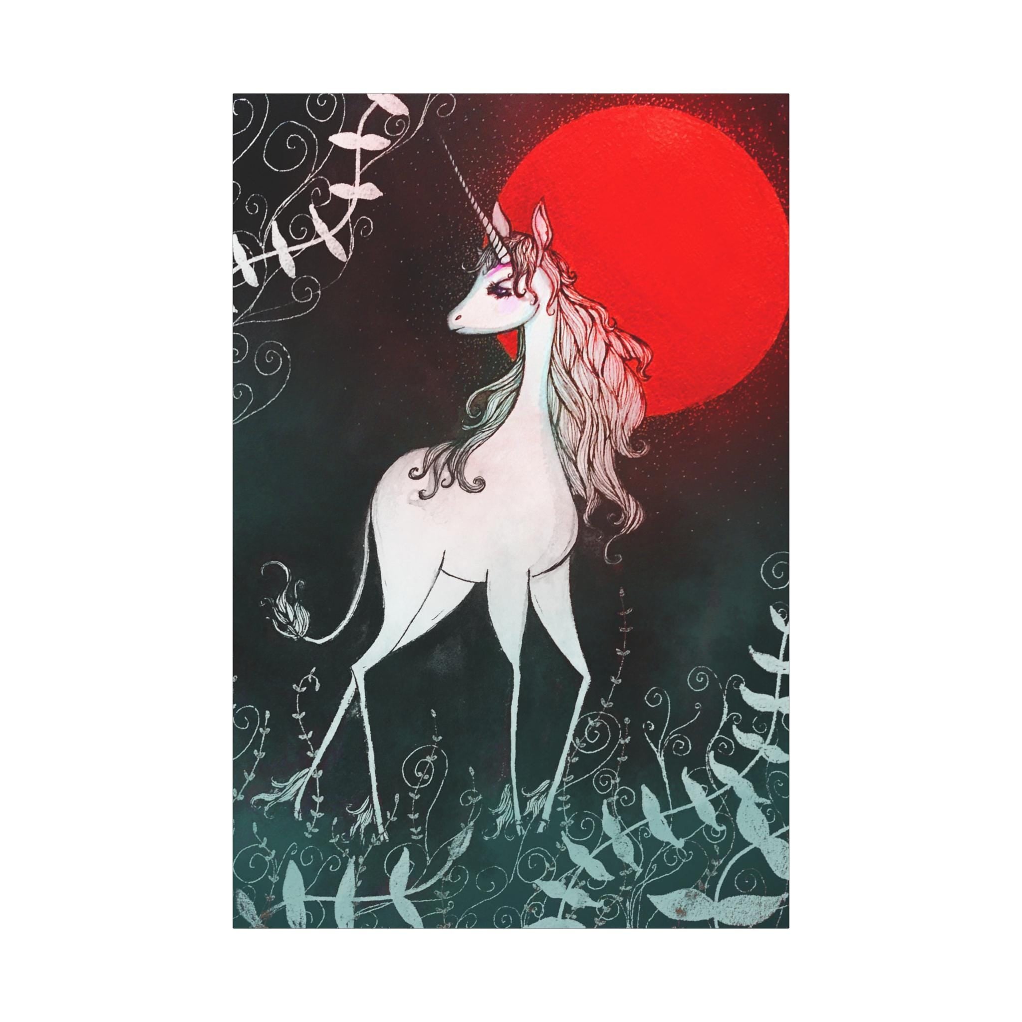 The Last Unicorn · Canvas Print
