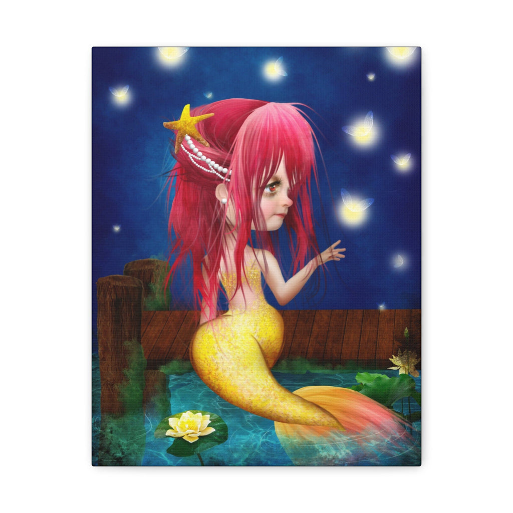 Midsummer Mermaid · Canvas Print