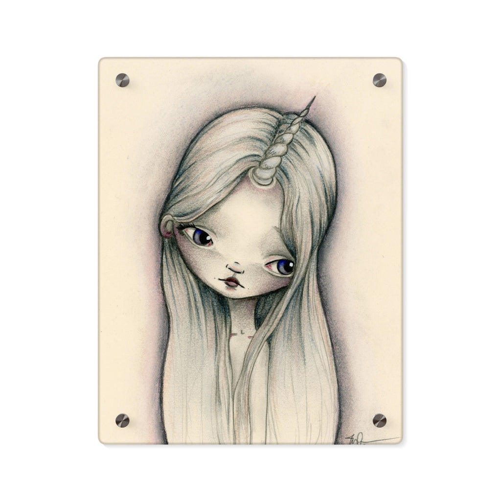 The Last Unicorn Acrylic Wall Art Panel · Acrylic Print