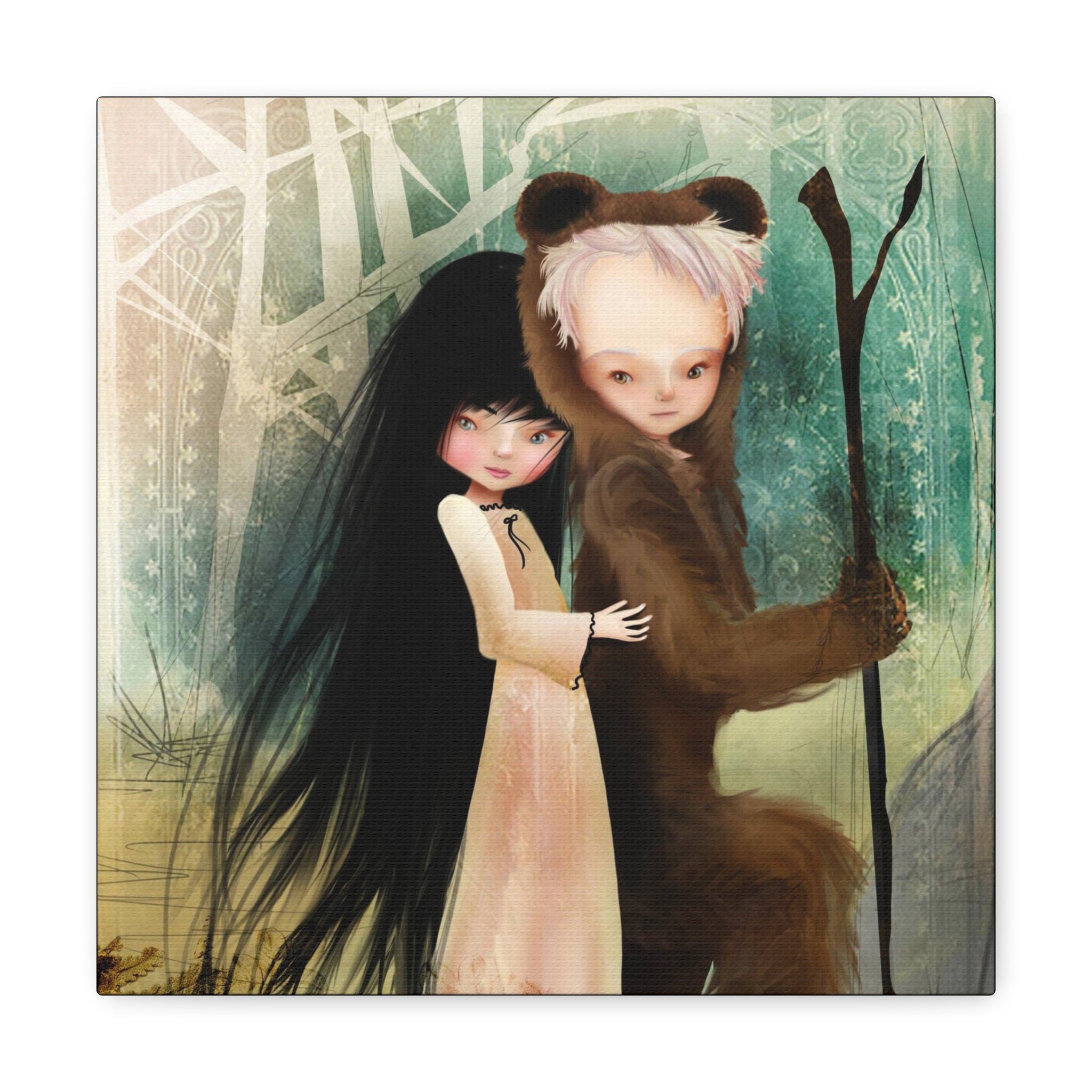 The Belle of Marble Falls · Canvas Print