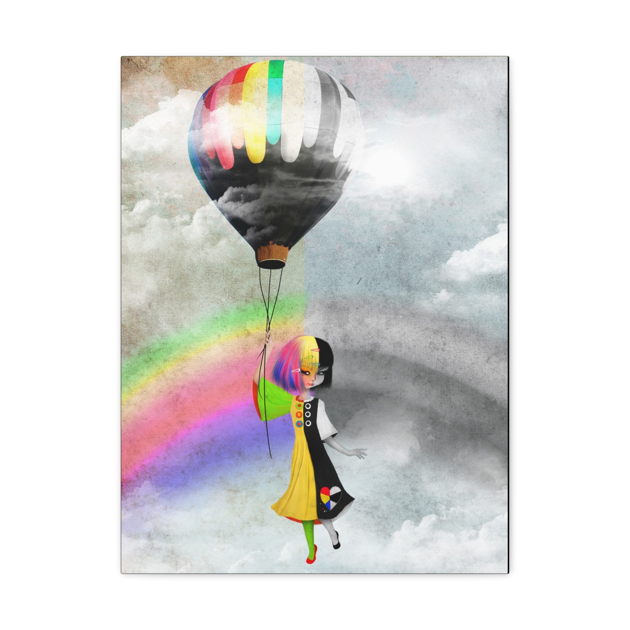 Causing A Stir · Canvas Print
