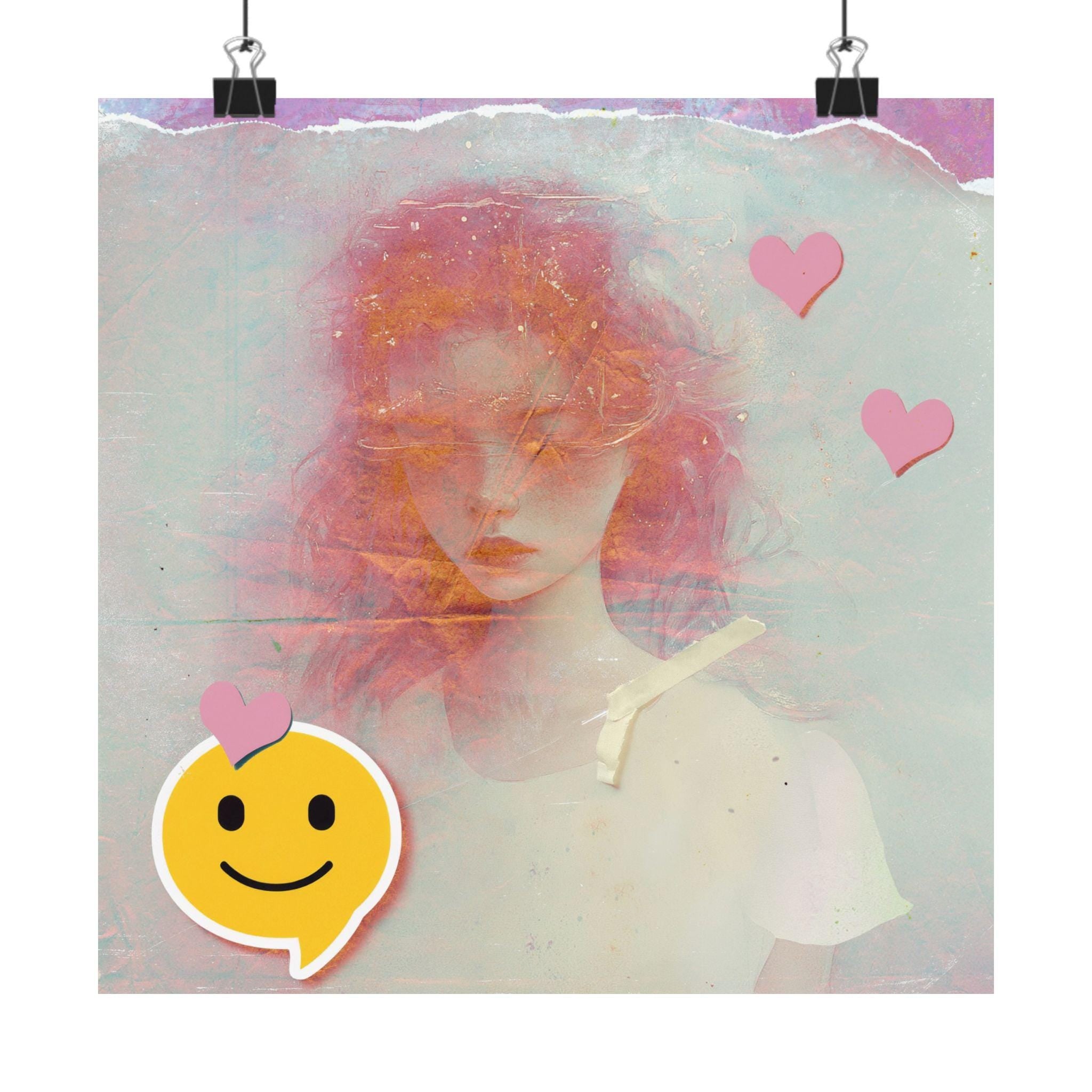 Mutable Modality Pink · Poster Print