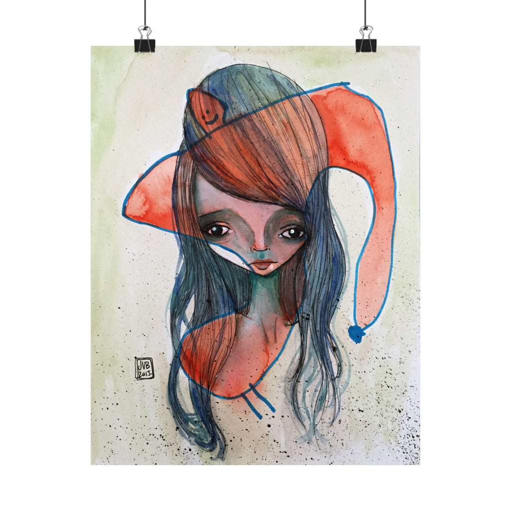Red Juneau Dreams · Poster Print