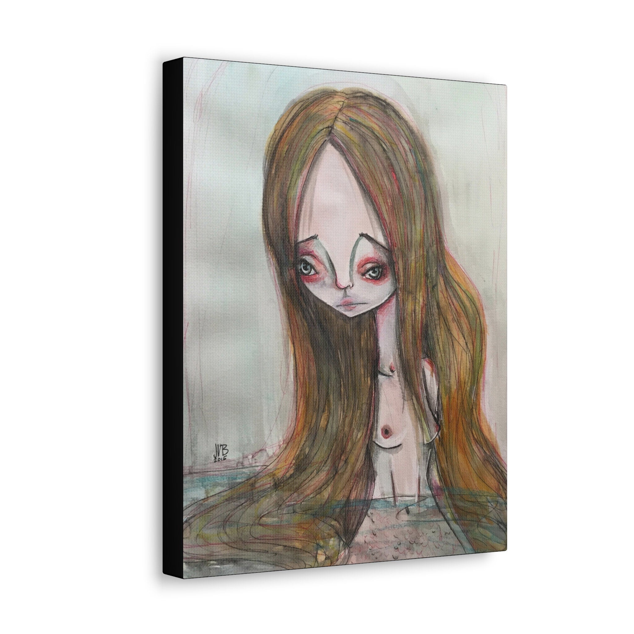 Mermaid · Canvas Print