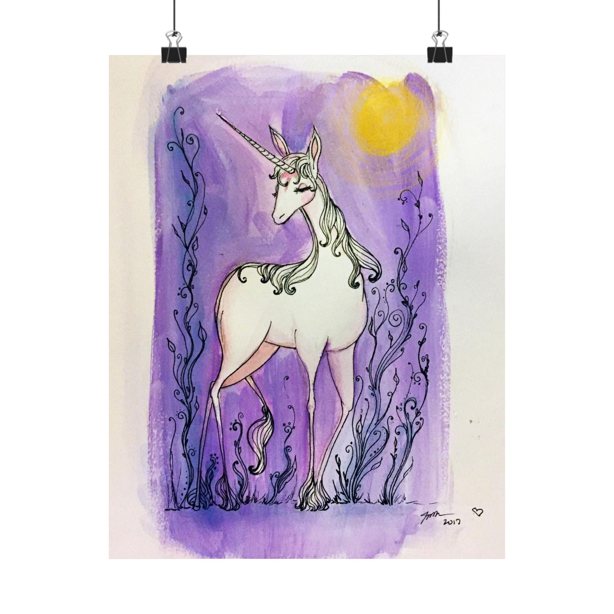 The Last Unicorn · Poster Print