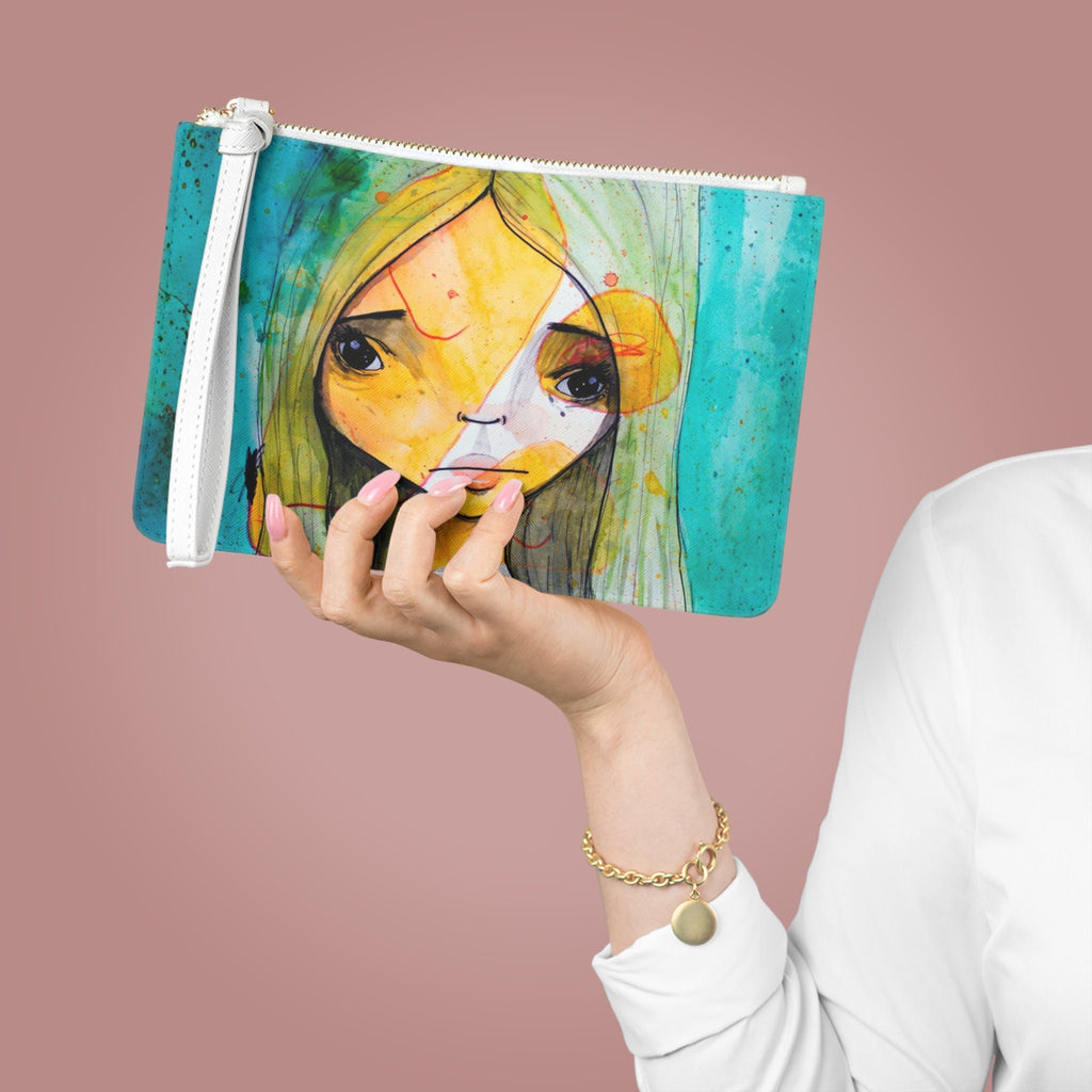 Green Juneau Dreams · Clutch Bag