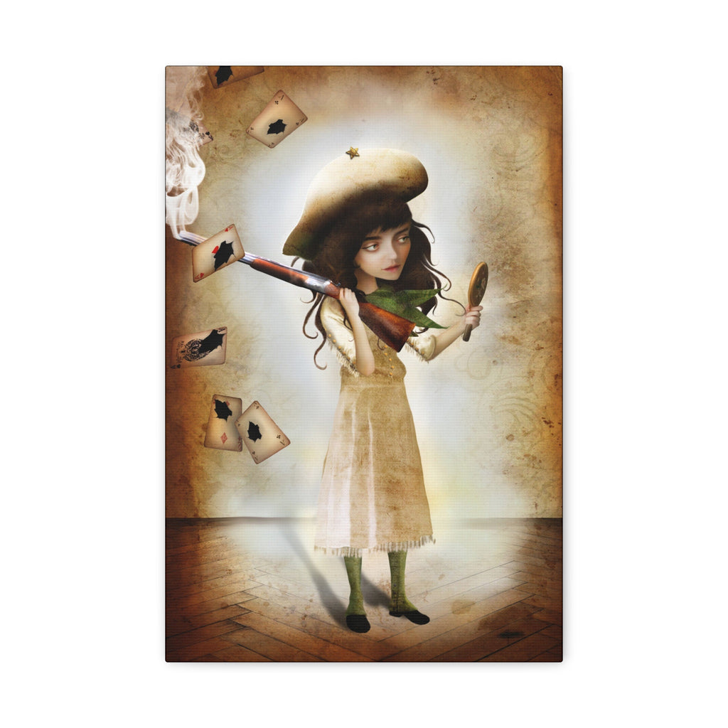 The Little Sharpshooter · Canvas Print