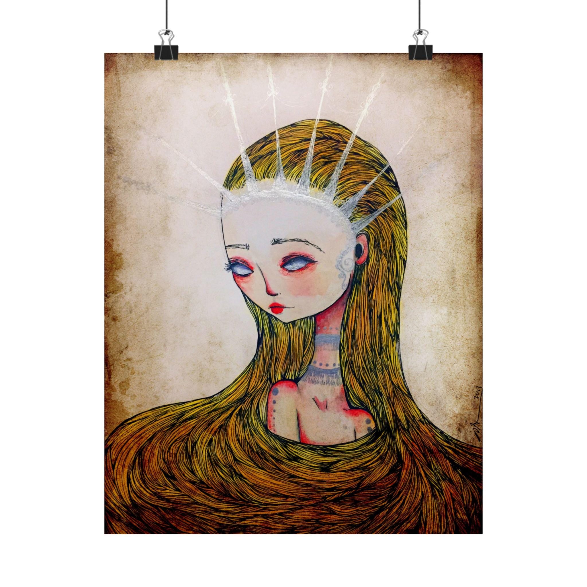 Star Queen · Poster Print