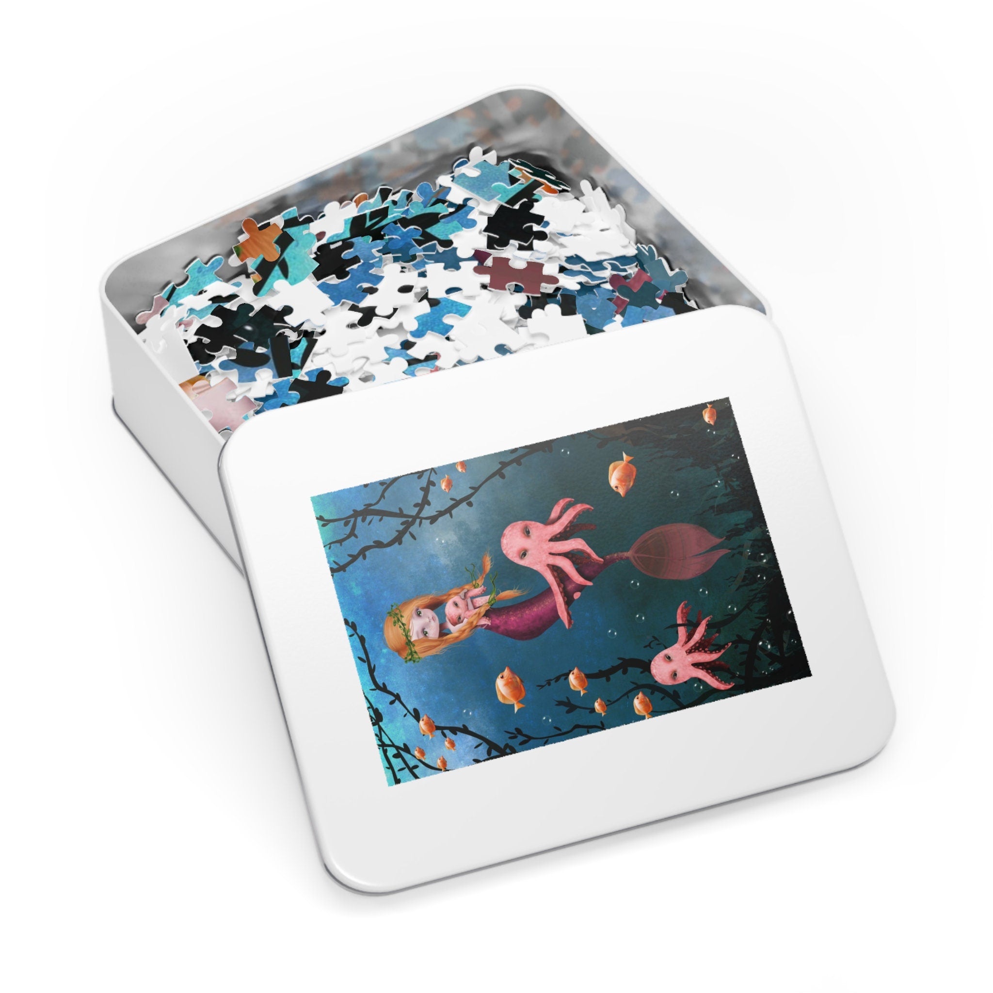 Ginger mermaid · Jigsaw Puzzle