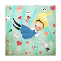 Alice Falling · Canvas Print