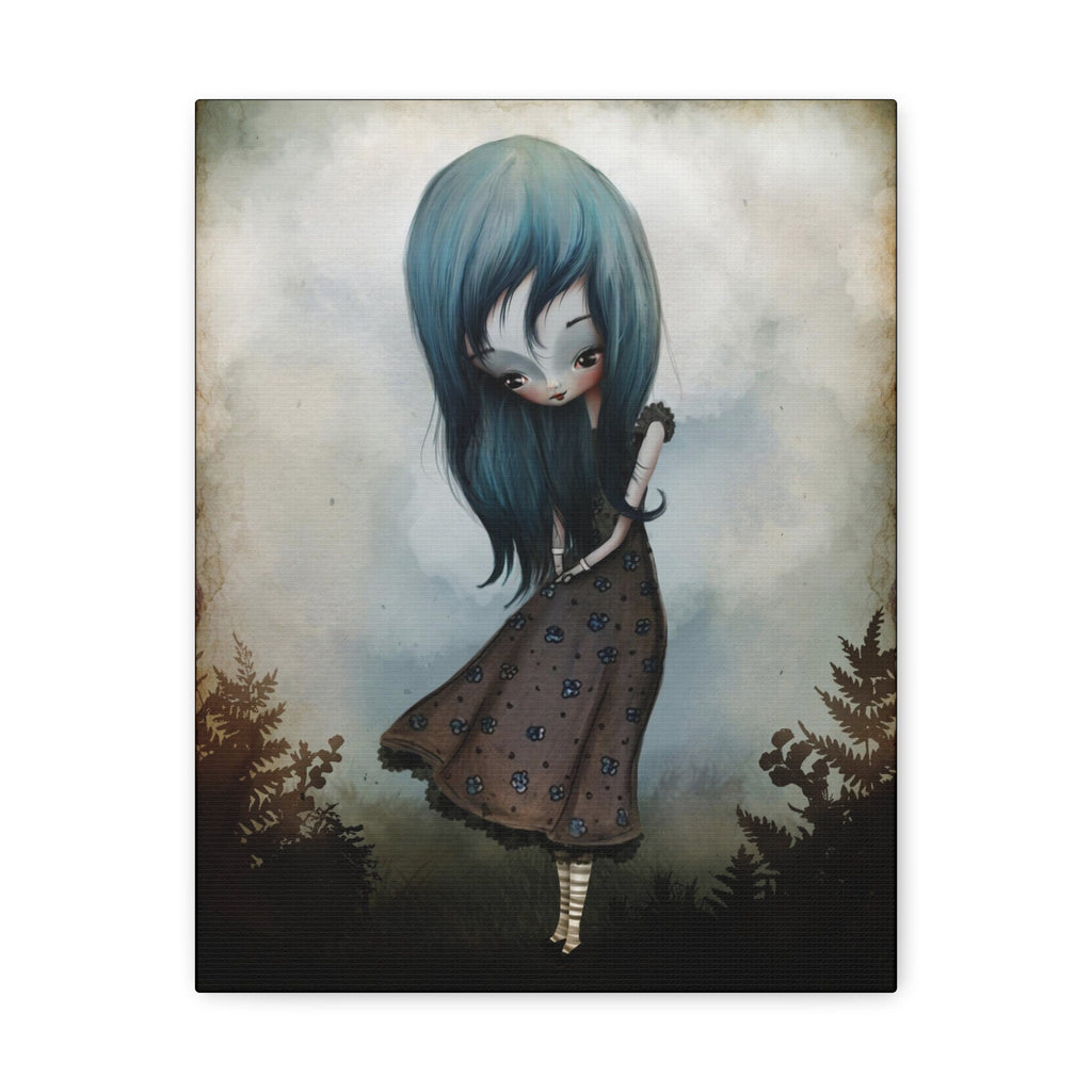 Baby Blue · Canvas Print