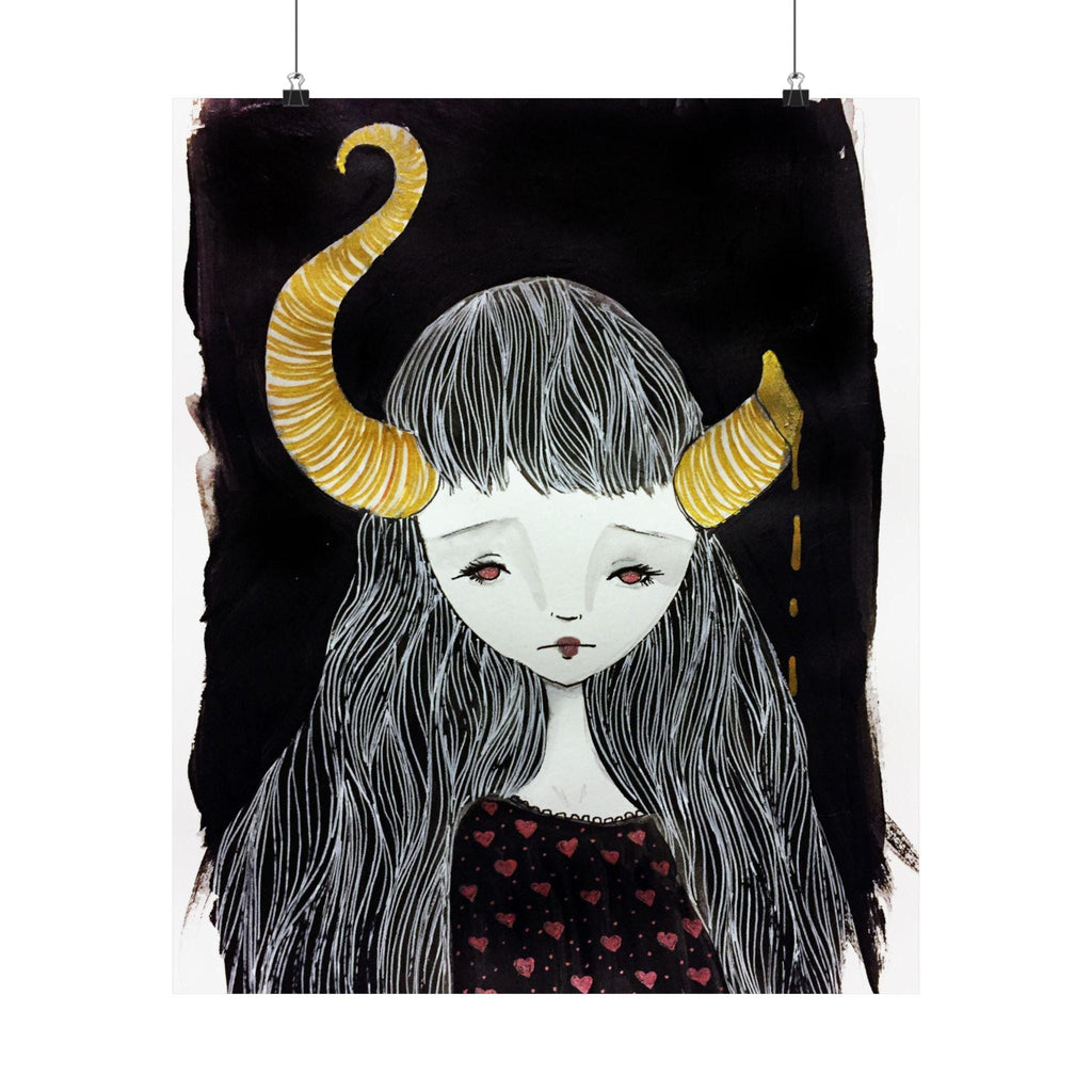 Golden Fawn · Poster Print