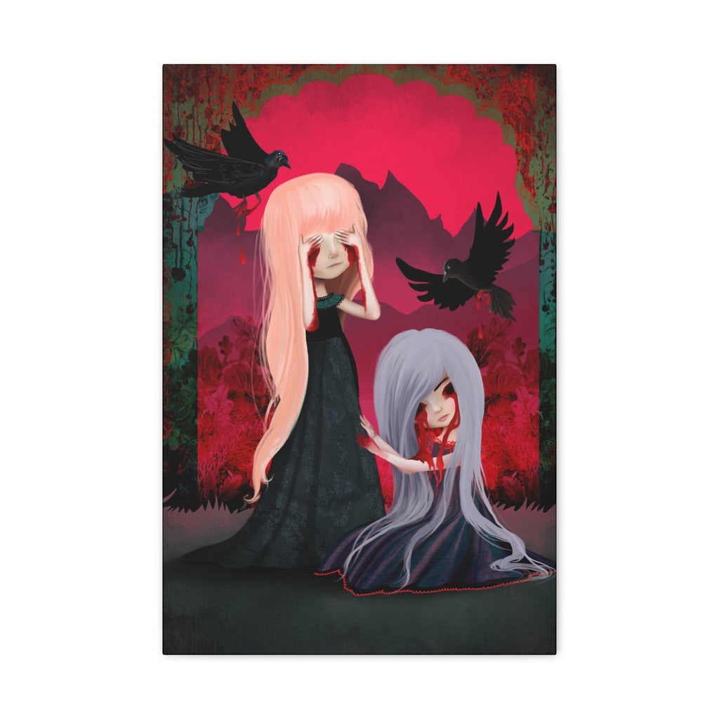 Cinderellas Sisters · Canvas Print
