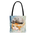 Mr. Minkerton and I in Blue · Tote Bag