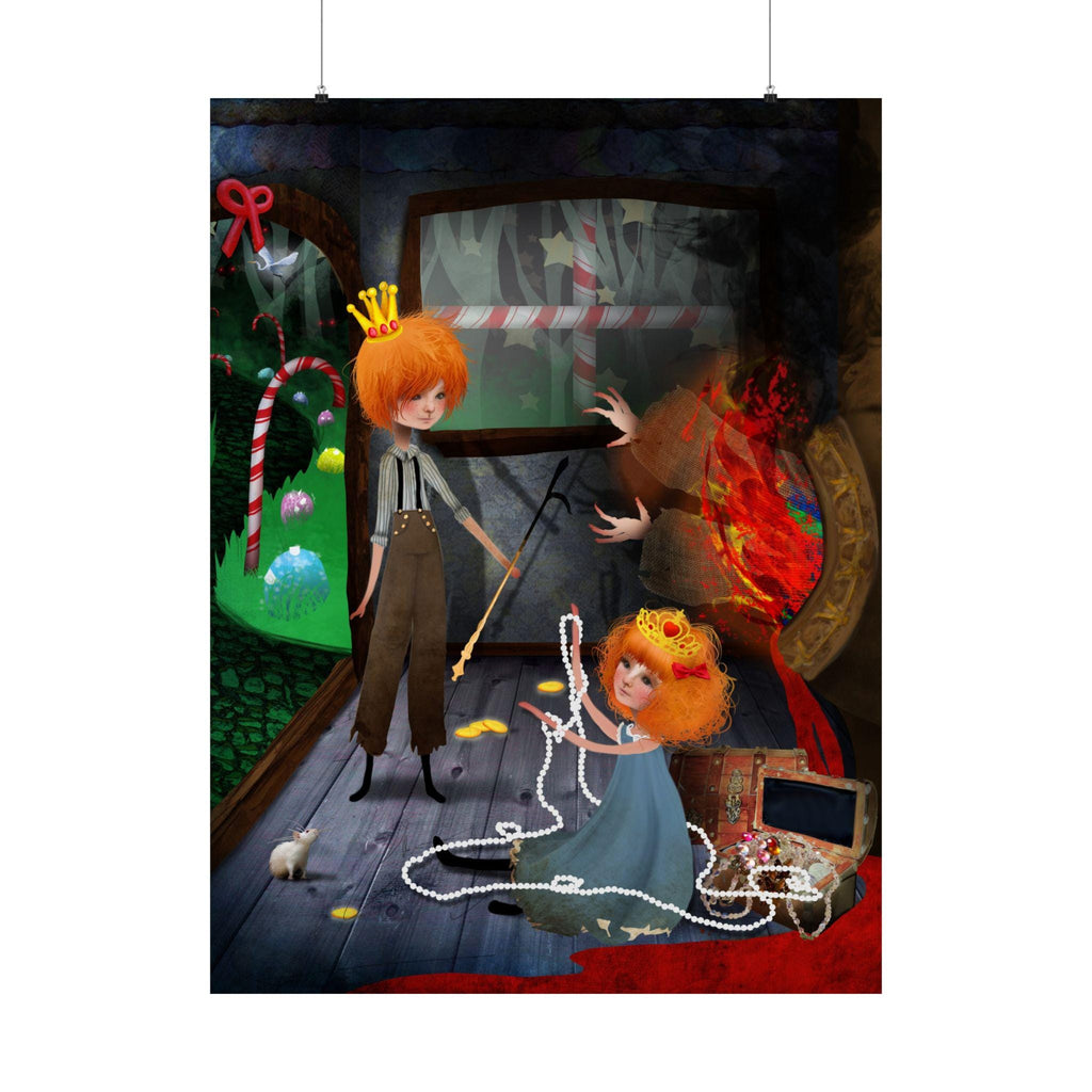 Hansel and Gretel Witches House · Poster Print