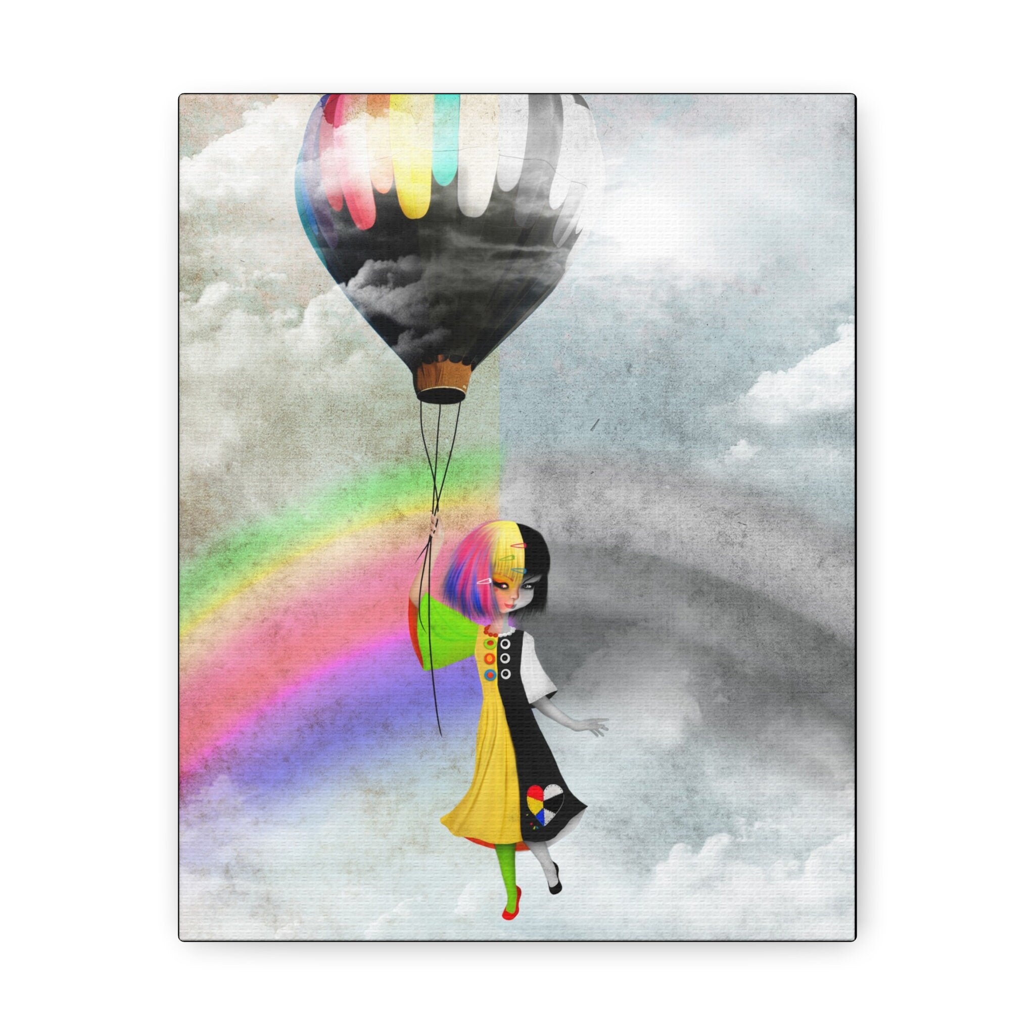 Causing A Stir · Canvas Print