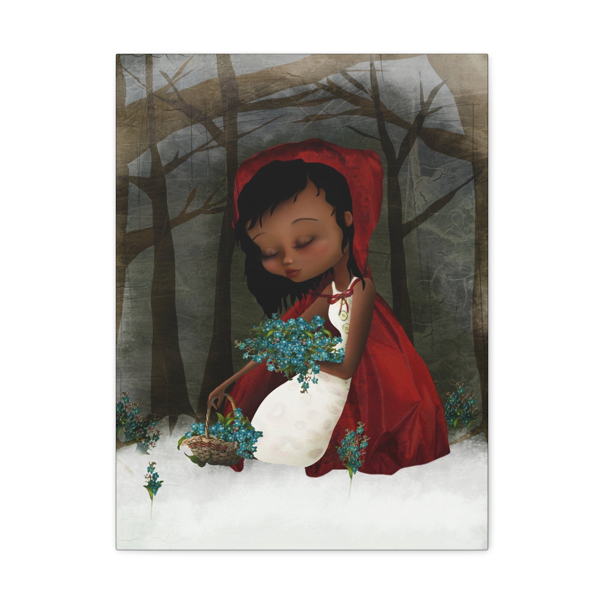 Little Red Riding Hood · Canvas Print