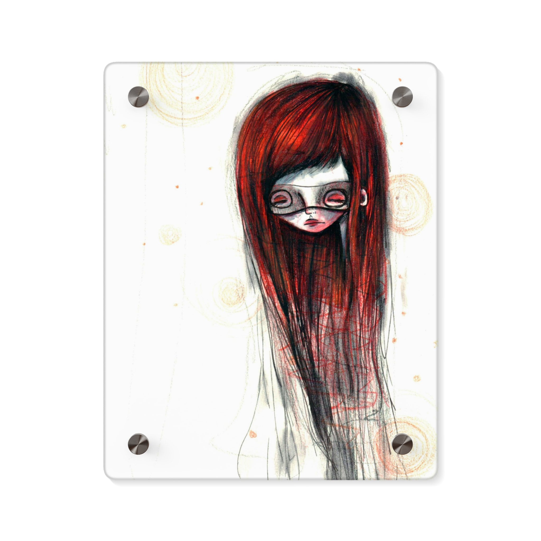 Red Super Acrylic Wall Art Panel · Acrylic Print