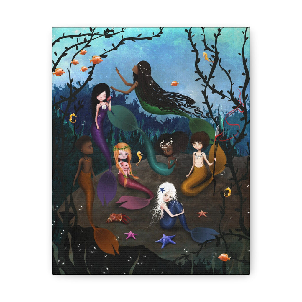 Mermaids · Canvas Print