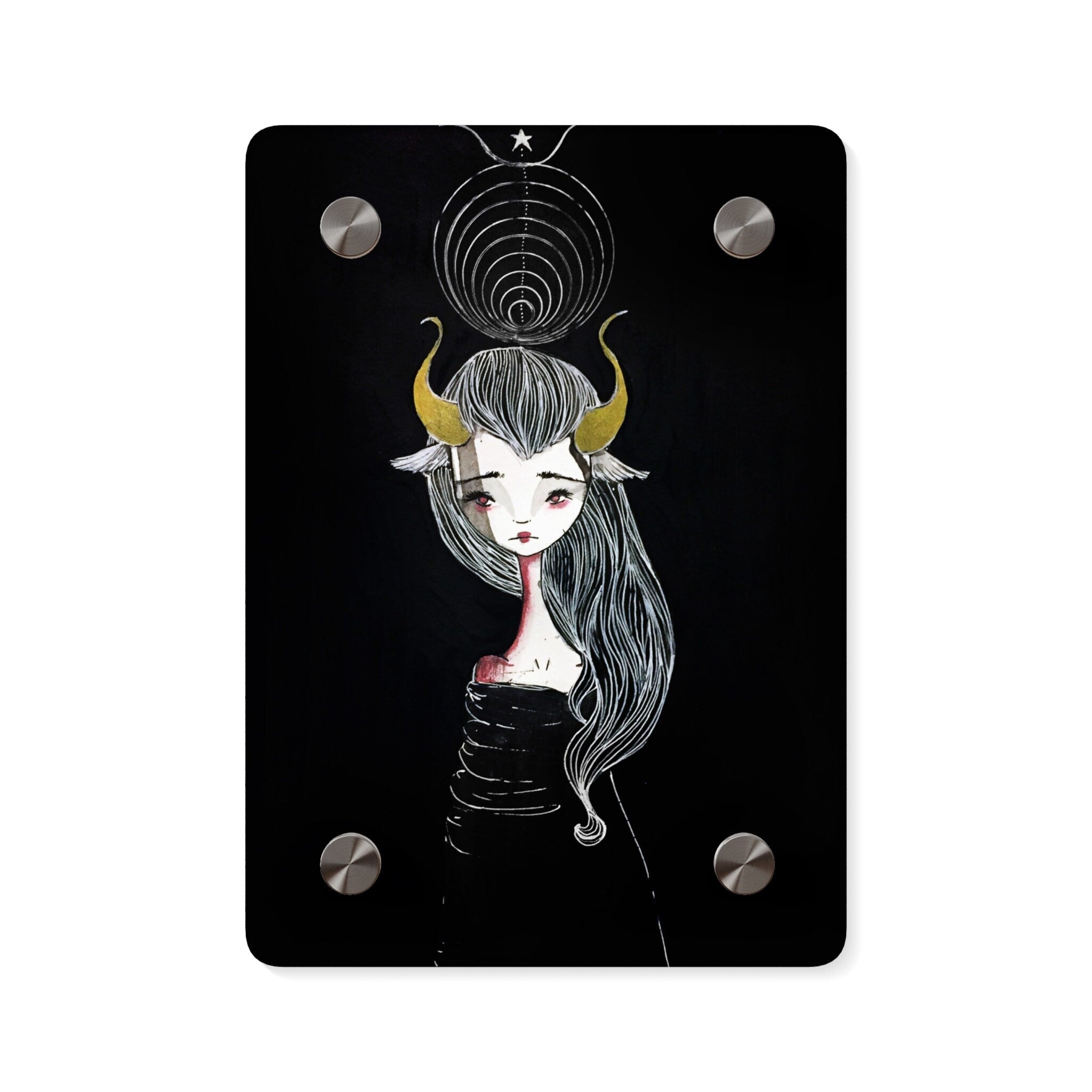 Taurus Girl Acrylic Wall Art Panel · Acrylic Print