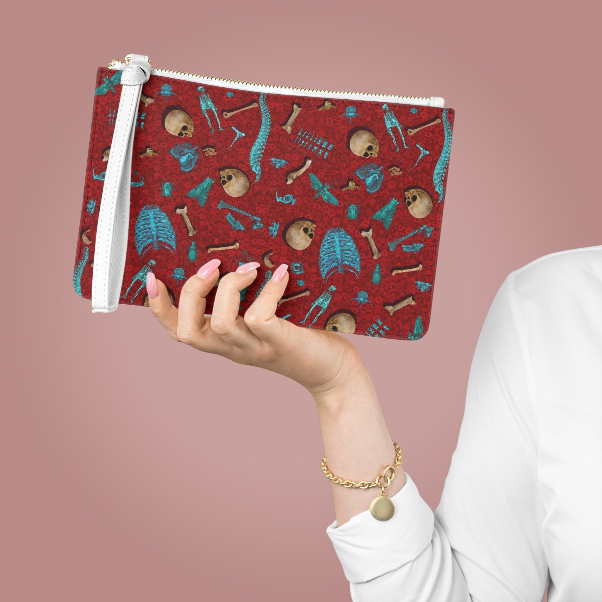 Spooky Skeleton · Clutch Bag