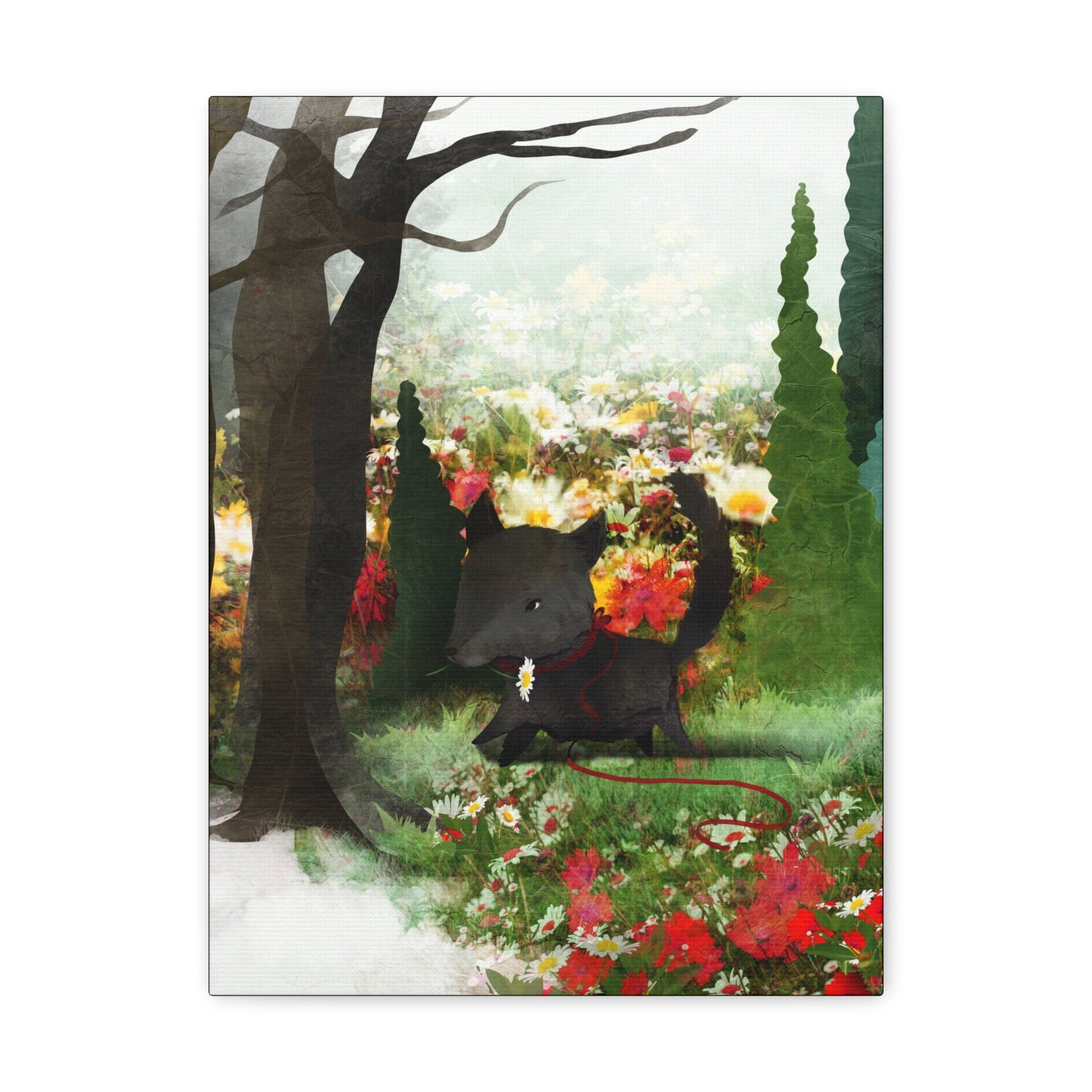 The Wolf · Canvas Print