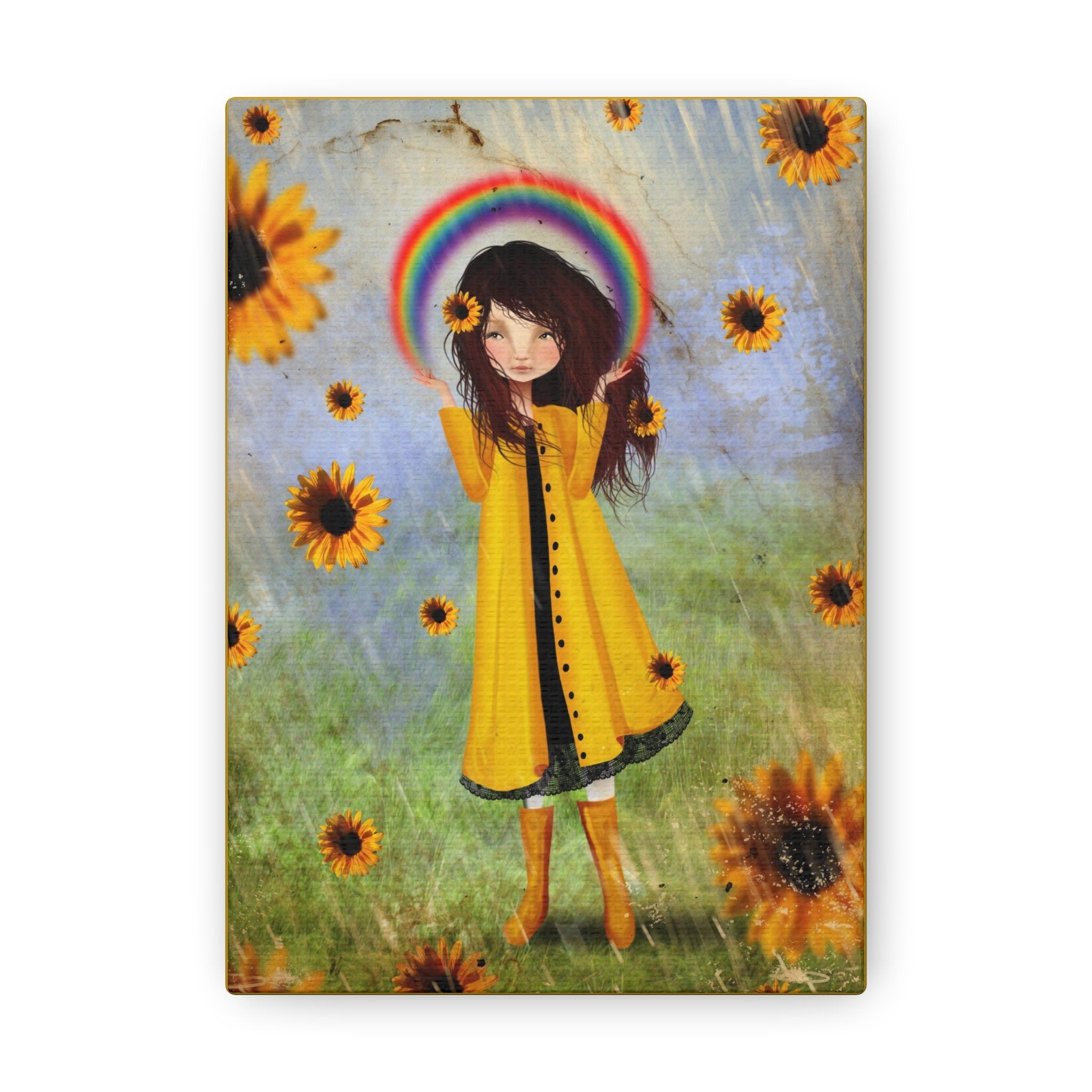 Babe Rainbow · Canvas Print
