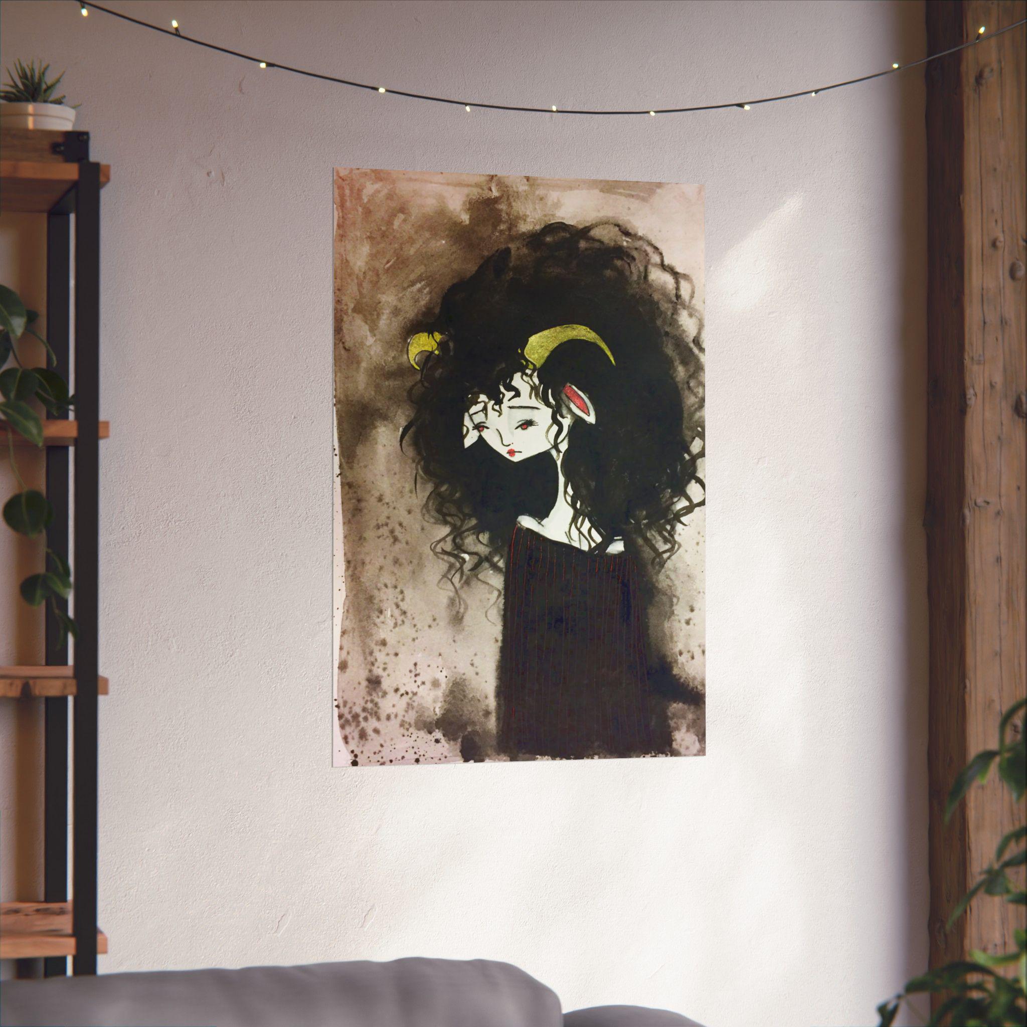 Aries Girl · Poster Print