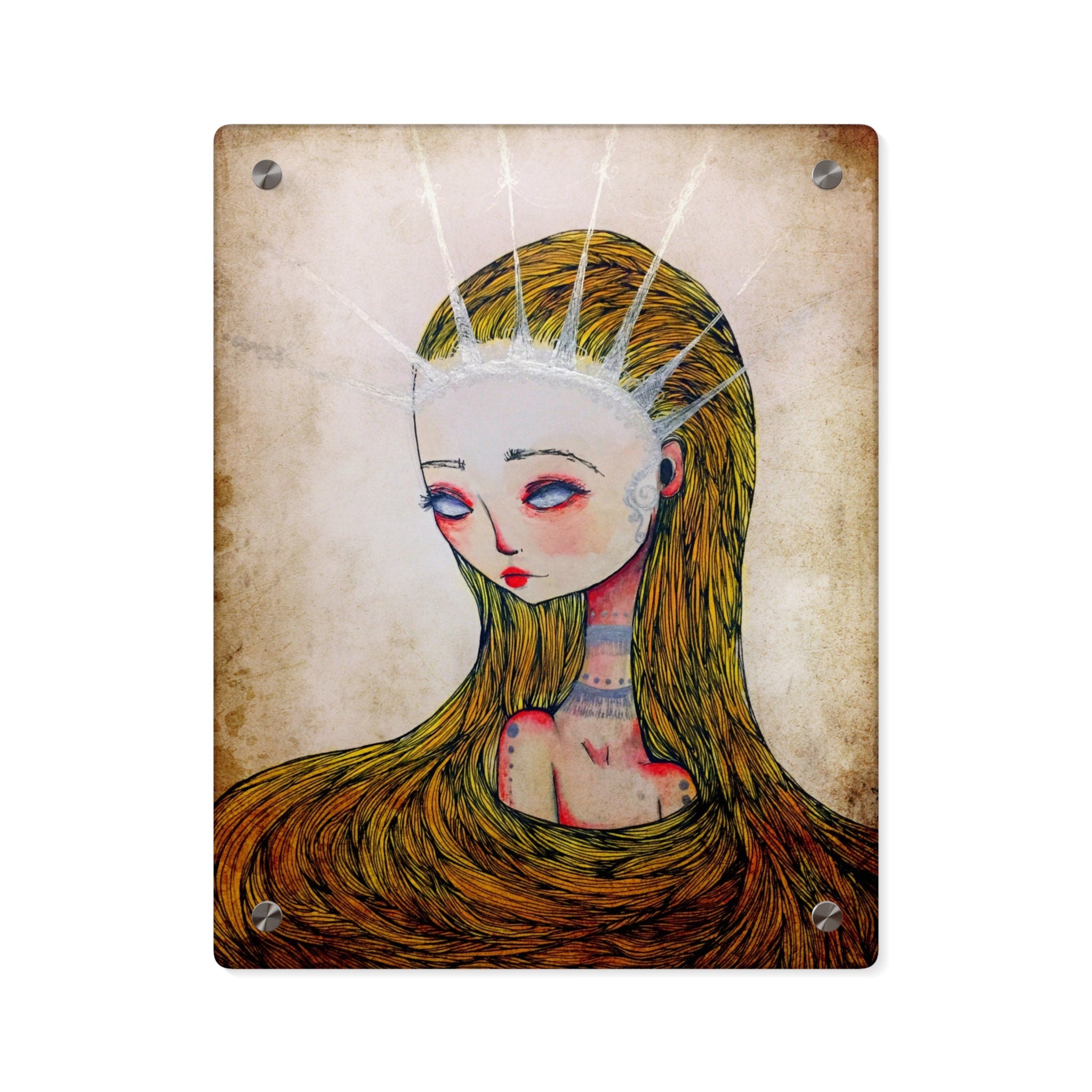 Star Queen Acrylic Wall Art Panel · Acrylic Print