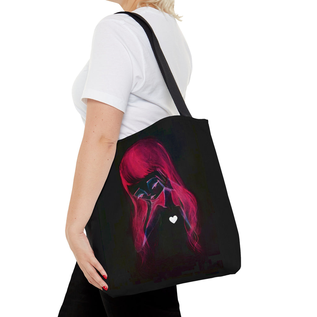 Girl Inverted · Tote Bag