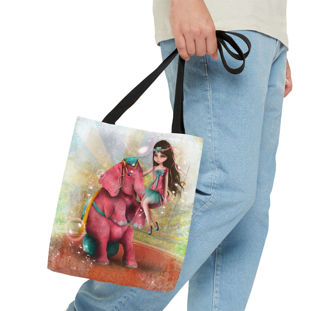 Chelsea and Beatriz the Pink Elephant · Tote Bag