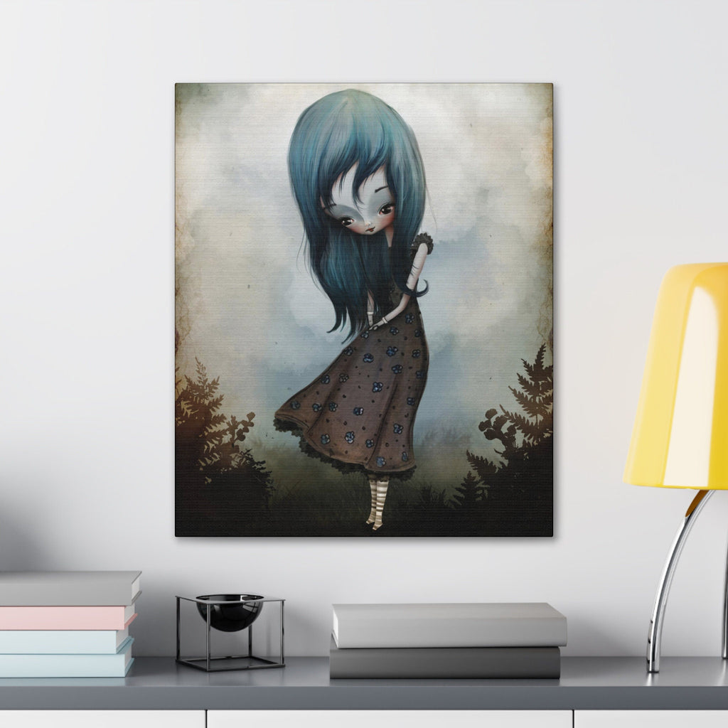 Baby Blue · Canvas Print