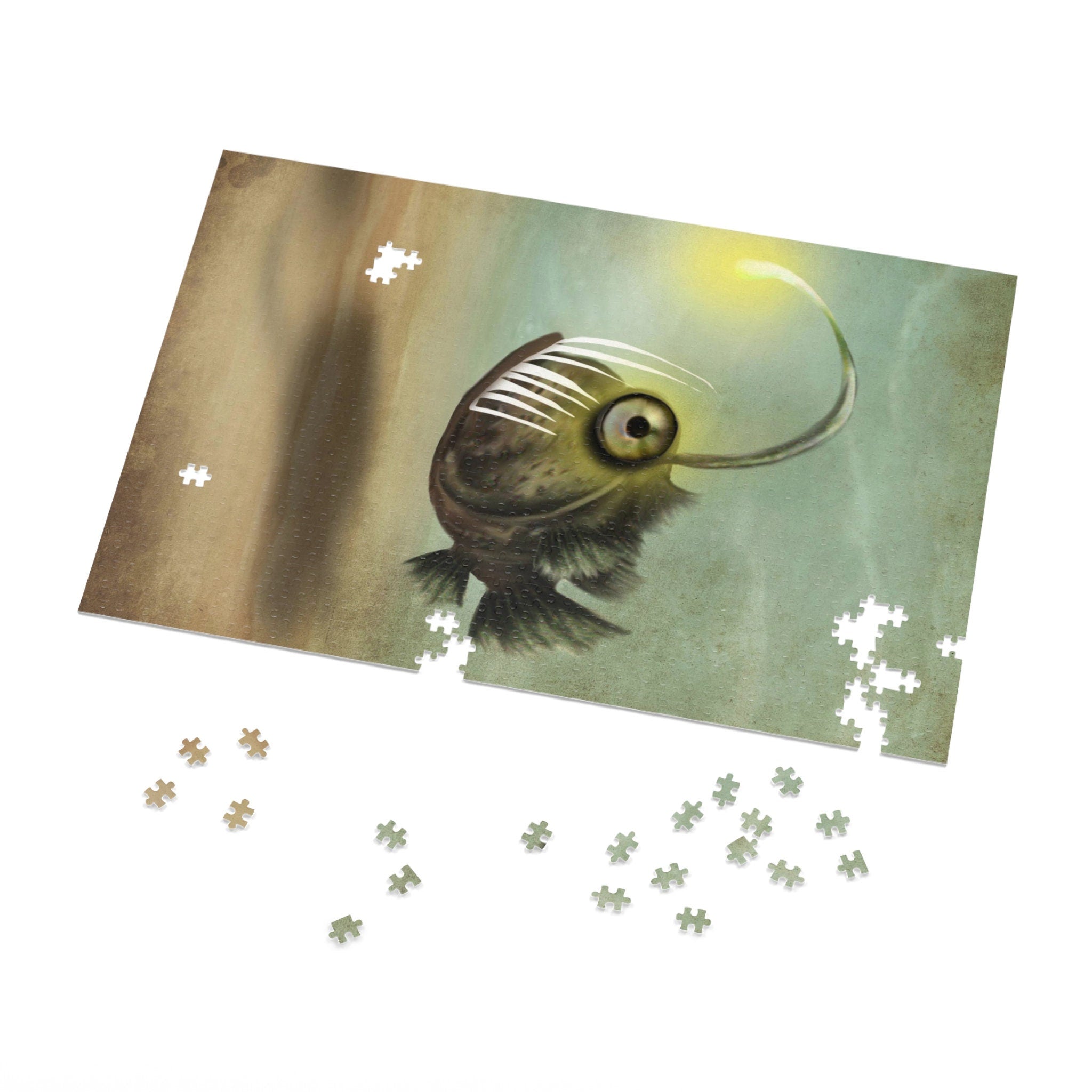 Mr. Fishy on His Own · Jigsaw Puzzle
