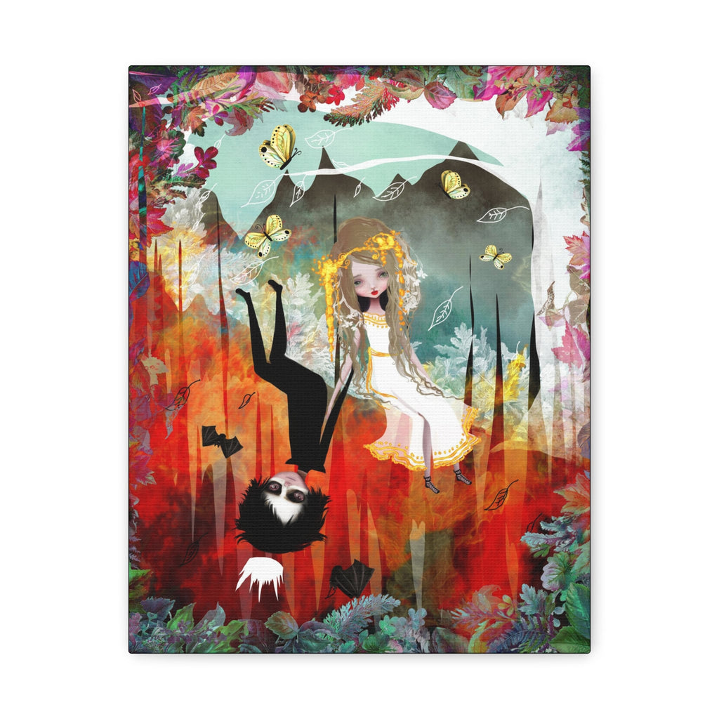 Persephone and Hades · Canvas Print
