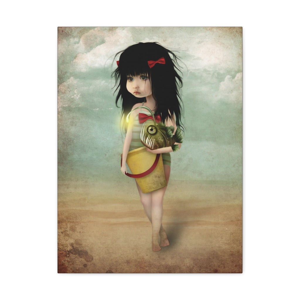 My Fishy Friend · Canvas Print