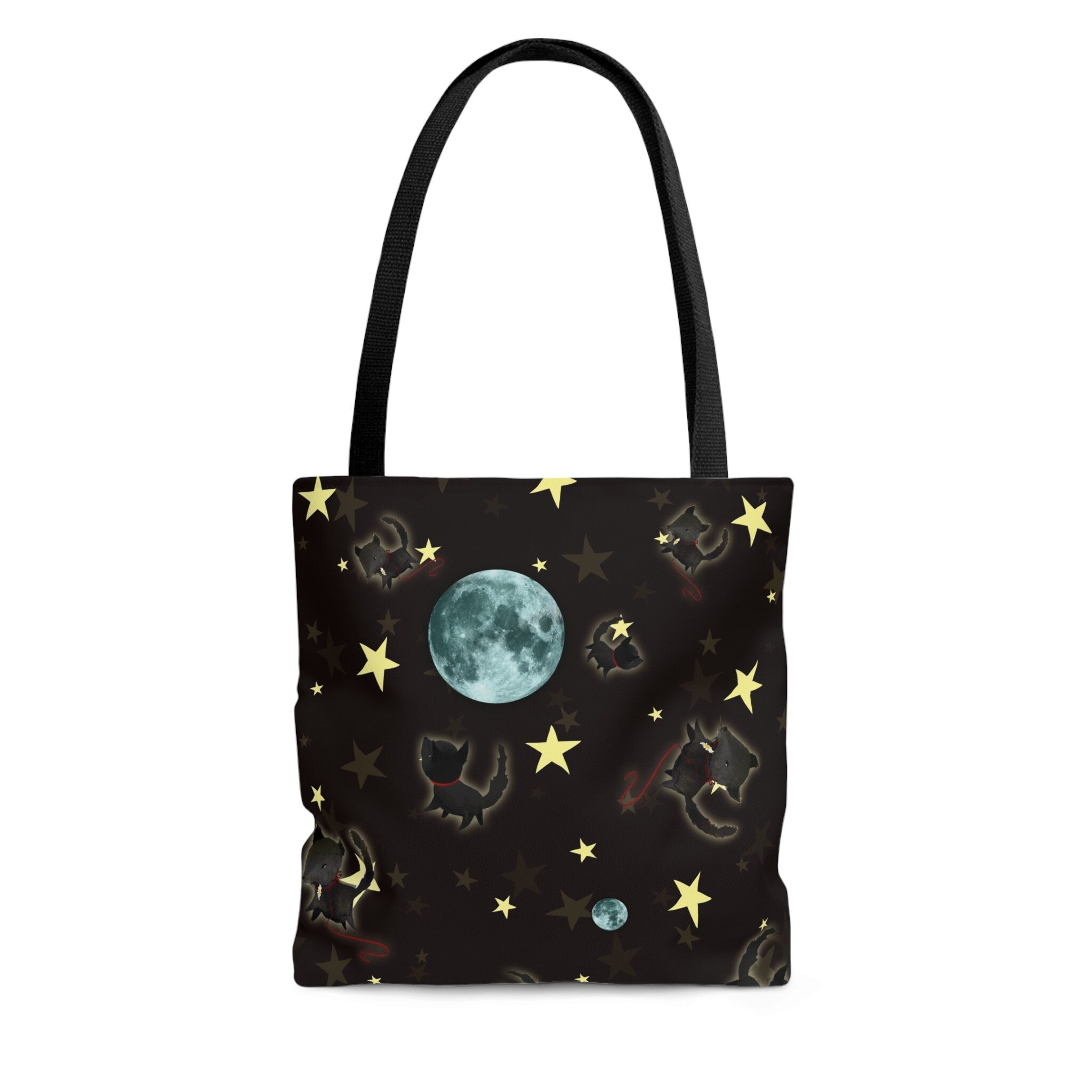 Little Wolf and the Moon · Tote Bag