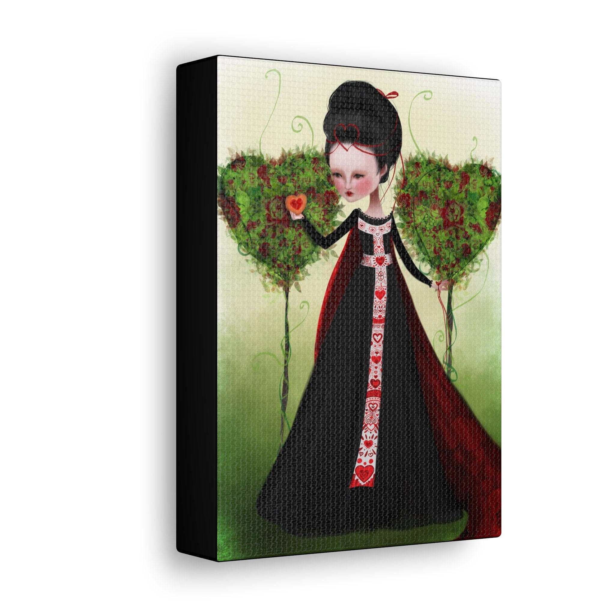 Queen of Hearts · Canvas Print